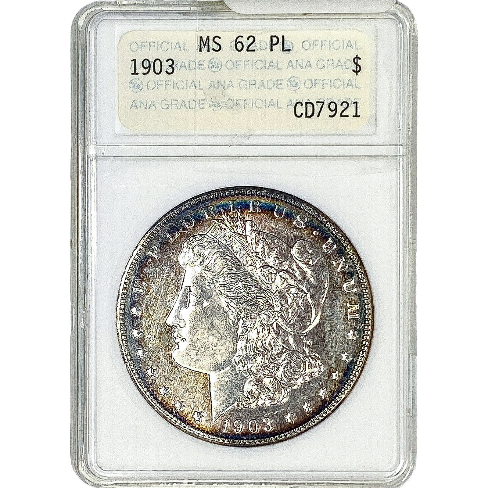 1903 Morgan Silver Dollar ANACS MS62 PL (1 of 4)