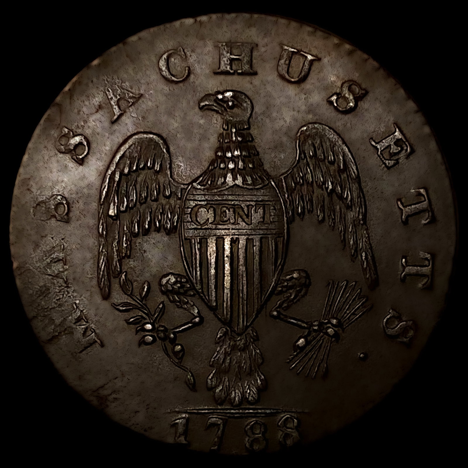 1788 Period Massachusetts Cent (1 of 2)
