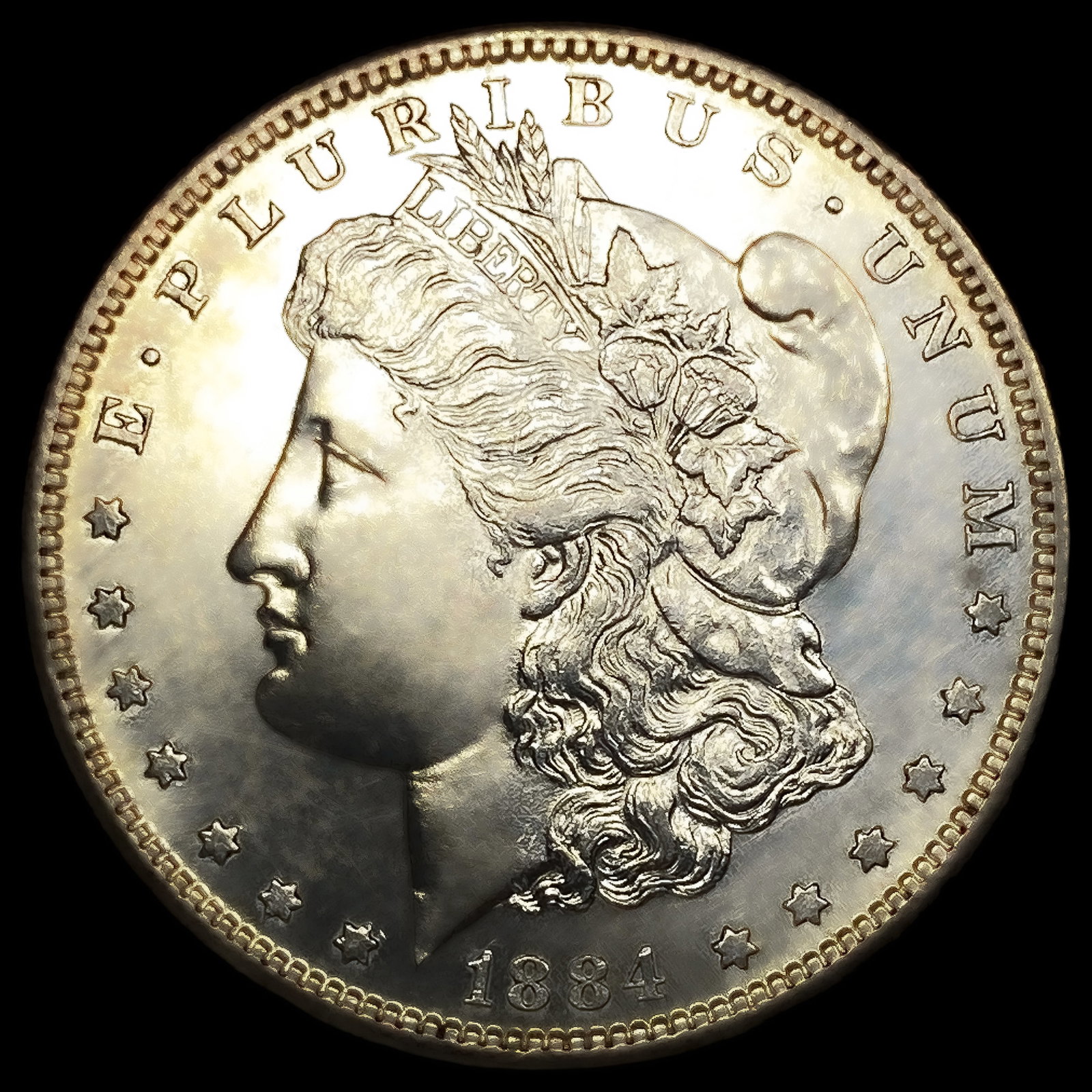 1884-S Morgan Silver Dollar (1 of 2)