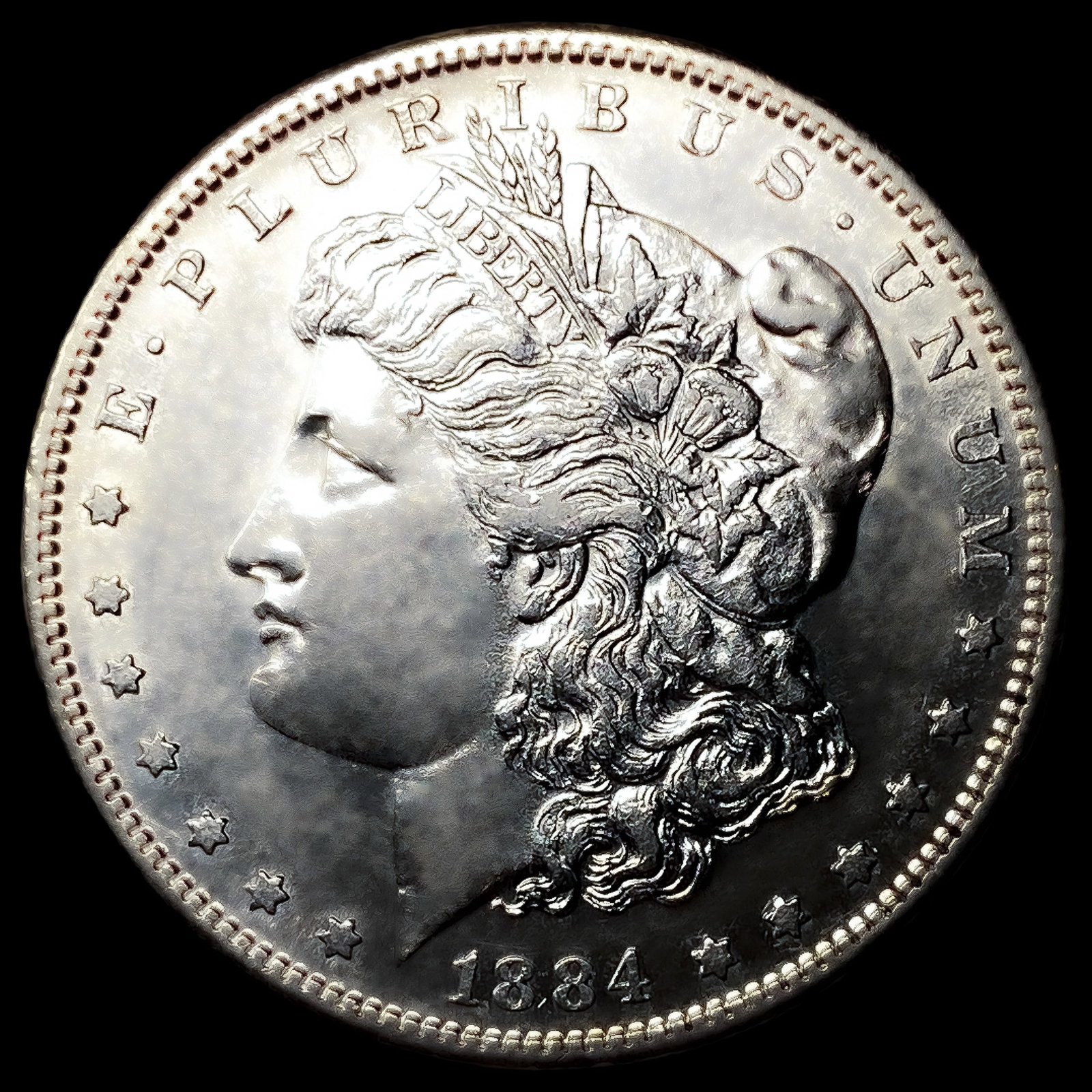 1884-S Morgan Silver Dollar (1 of 2)