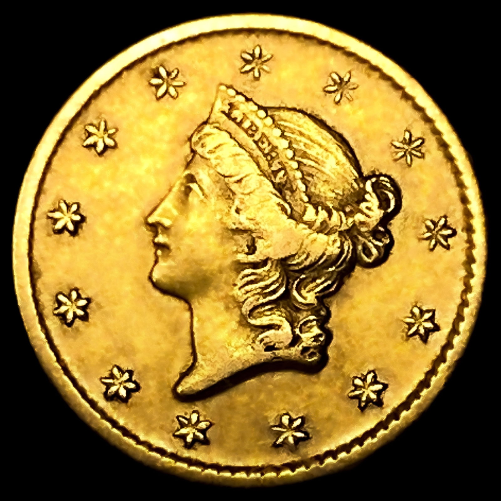 1849-O Rare Gold Dollar (1 of 2)