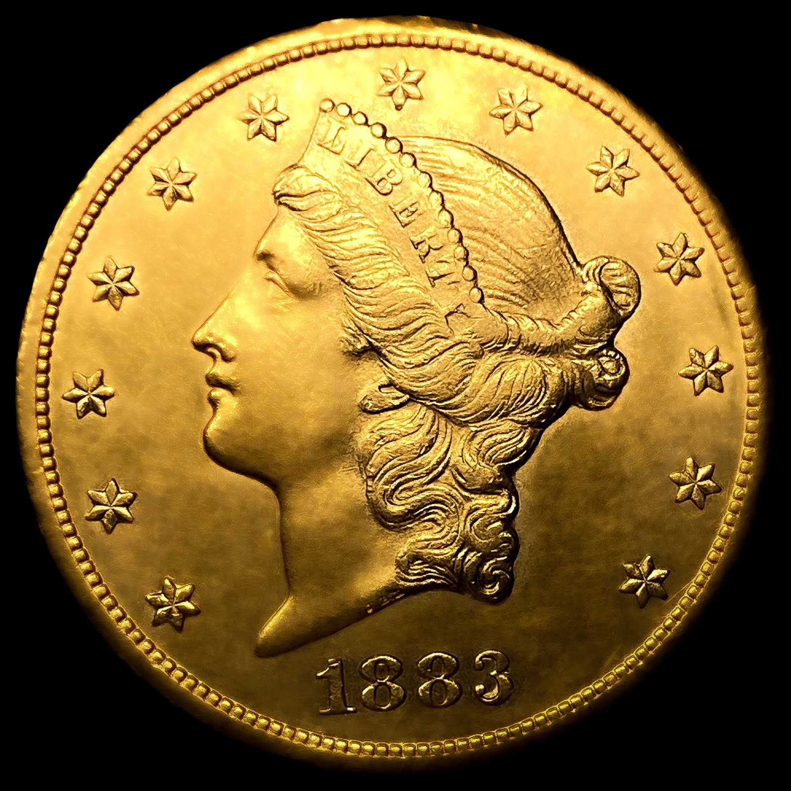1883-CC $20 Gold Double Eagle (1 of 2)