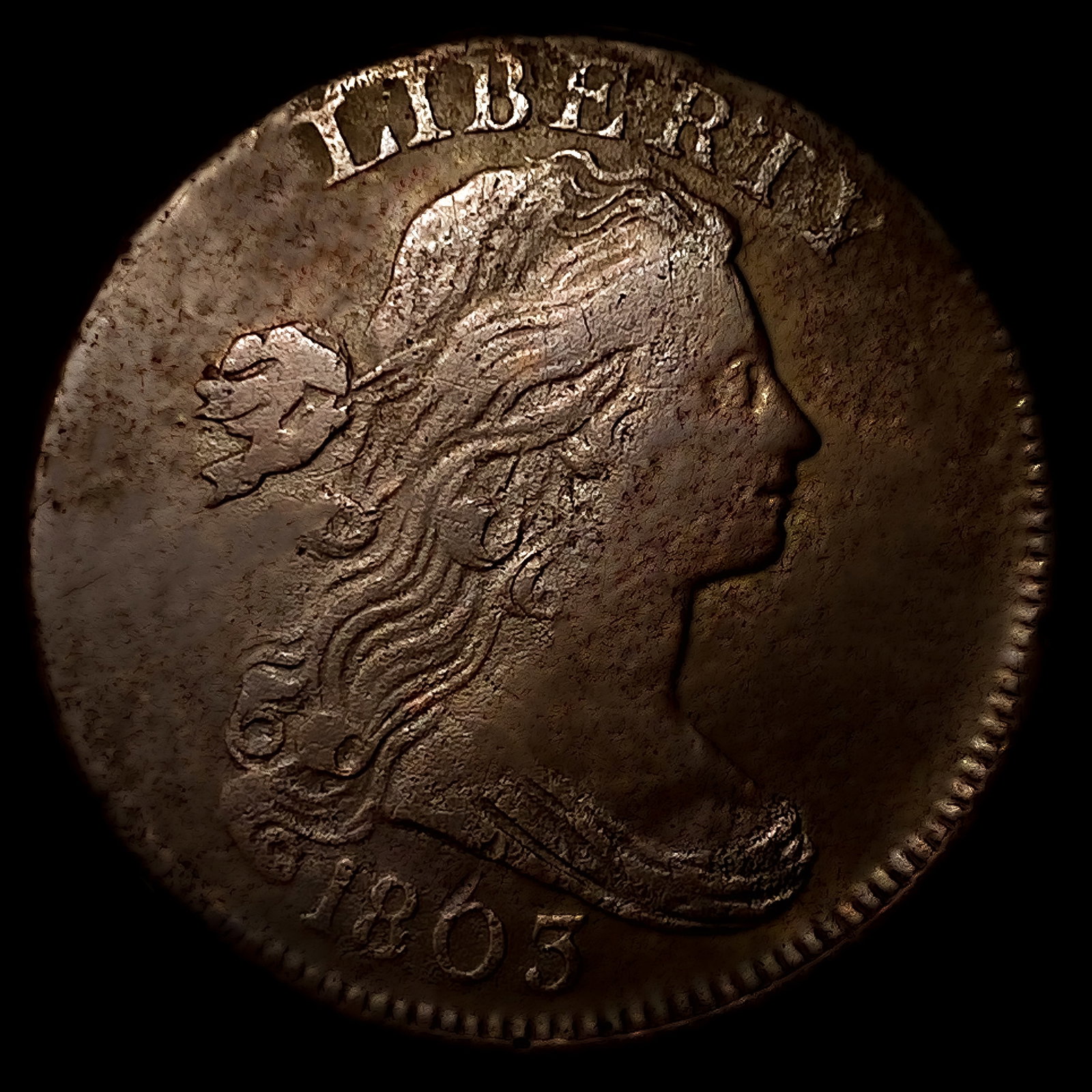 1803 Sm Dt, Sm Frac Draped Bust Large Cent: 1803 Sm Dt, Sm Frac Draped Bust Large Cent