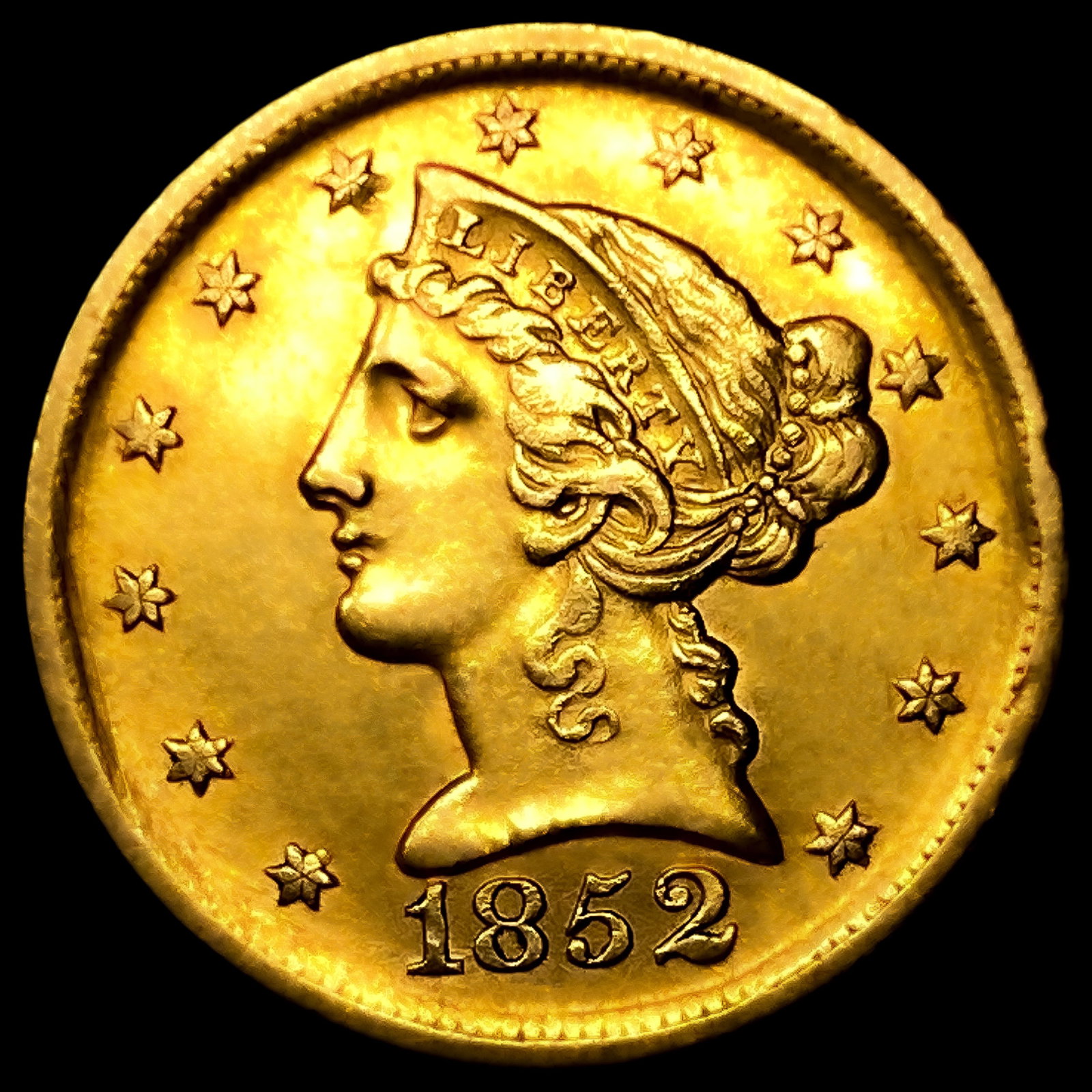 1842-D $5 Gold Half Eagle: 1842-D $5 Gold Half Eagle