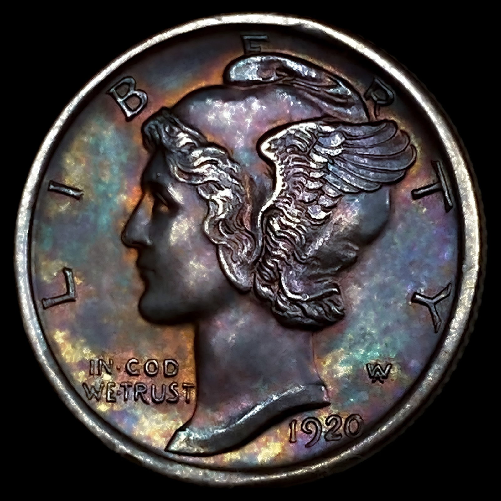 1920-D Mercury Dime: 1920-D Mercury Dime