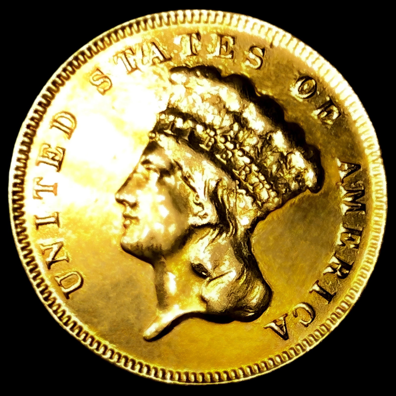 1878 $3 Gold Piece: 1878 $3 Gold Piece