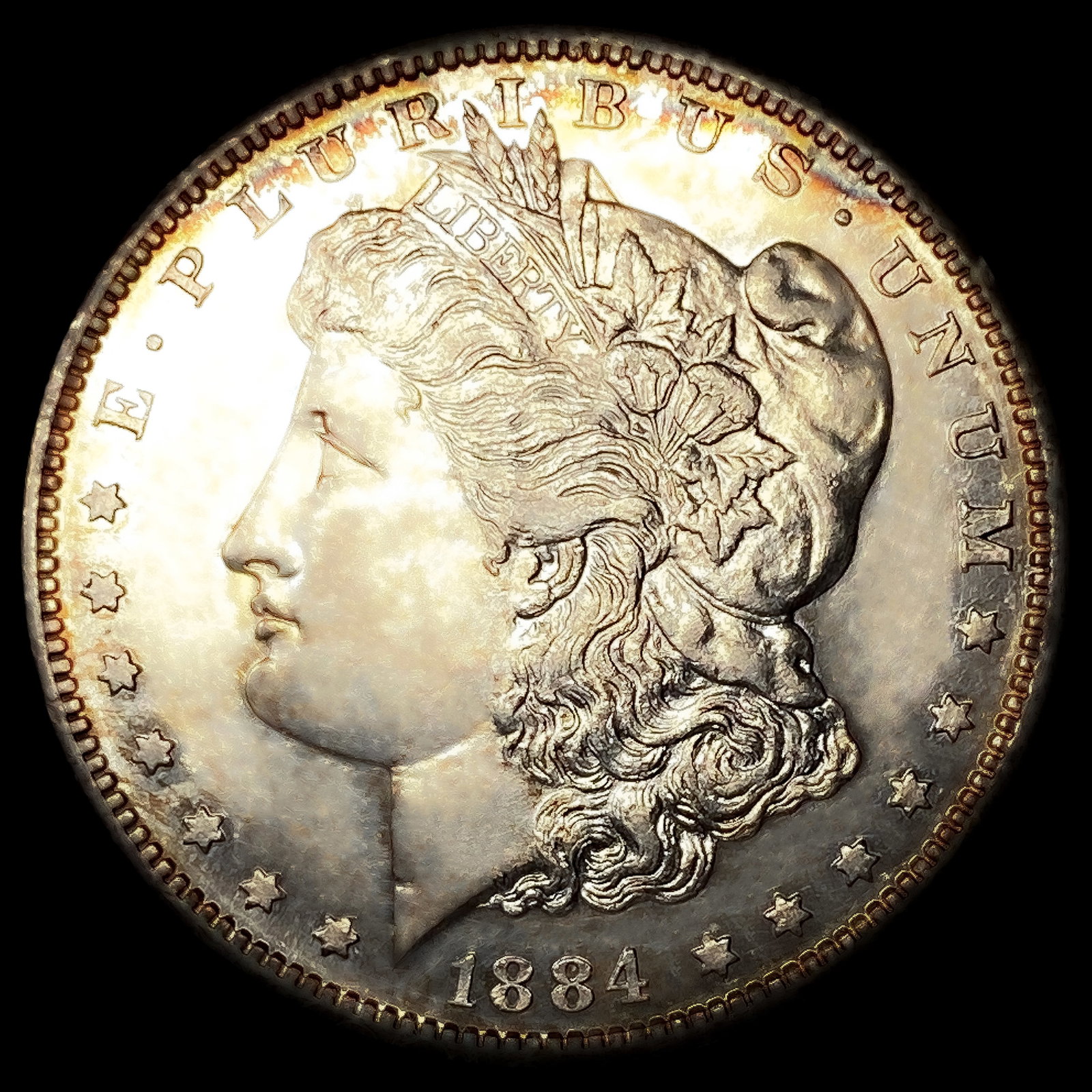1884-S Morgan Silver Dollar (1 of 2)