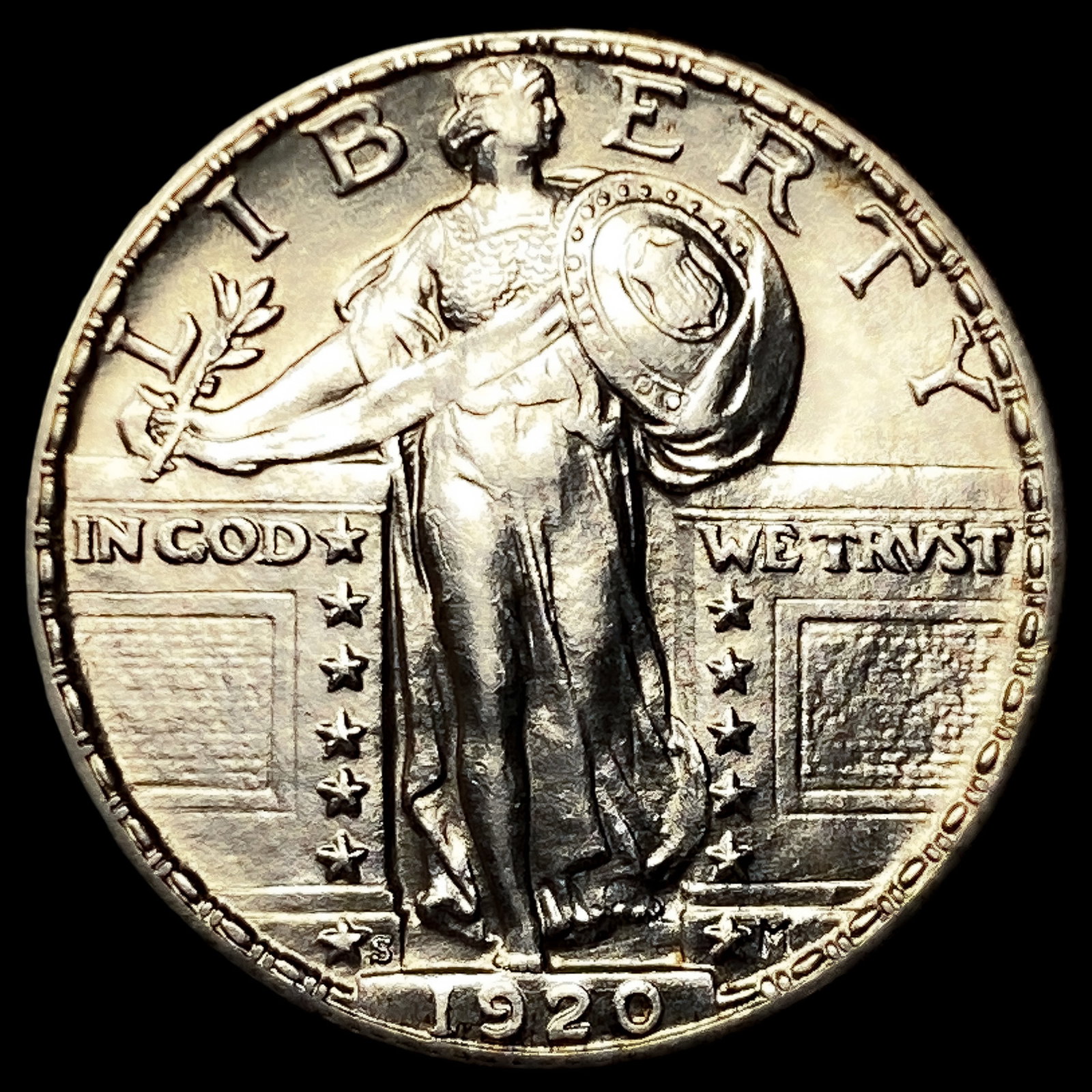 1920-S FH Standing Liberty Quarter (1 of 2)