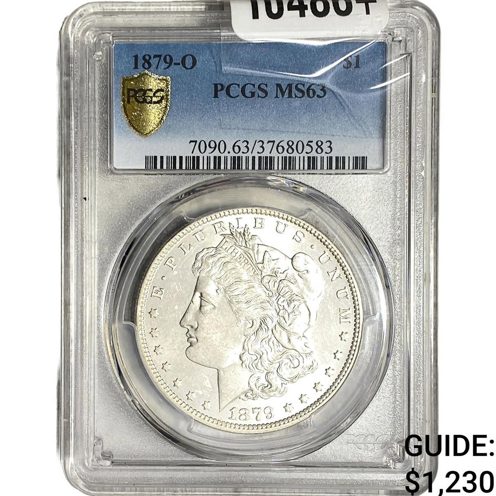 1879-O Morgan Silver Dollar PCGS MS63: 1879-O Morgan Silver Dollar PCGS MS63