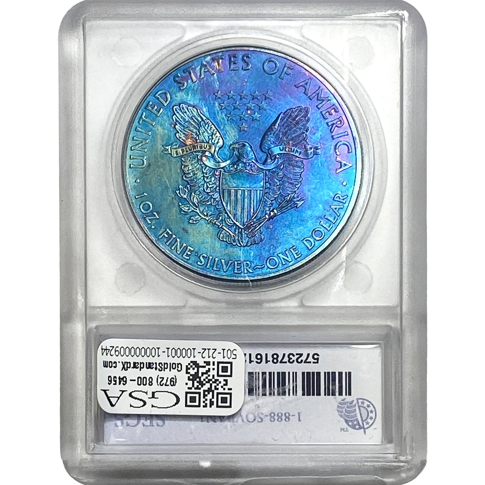 2013 Silver Eagle SEGS MS60* - 2