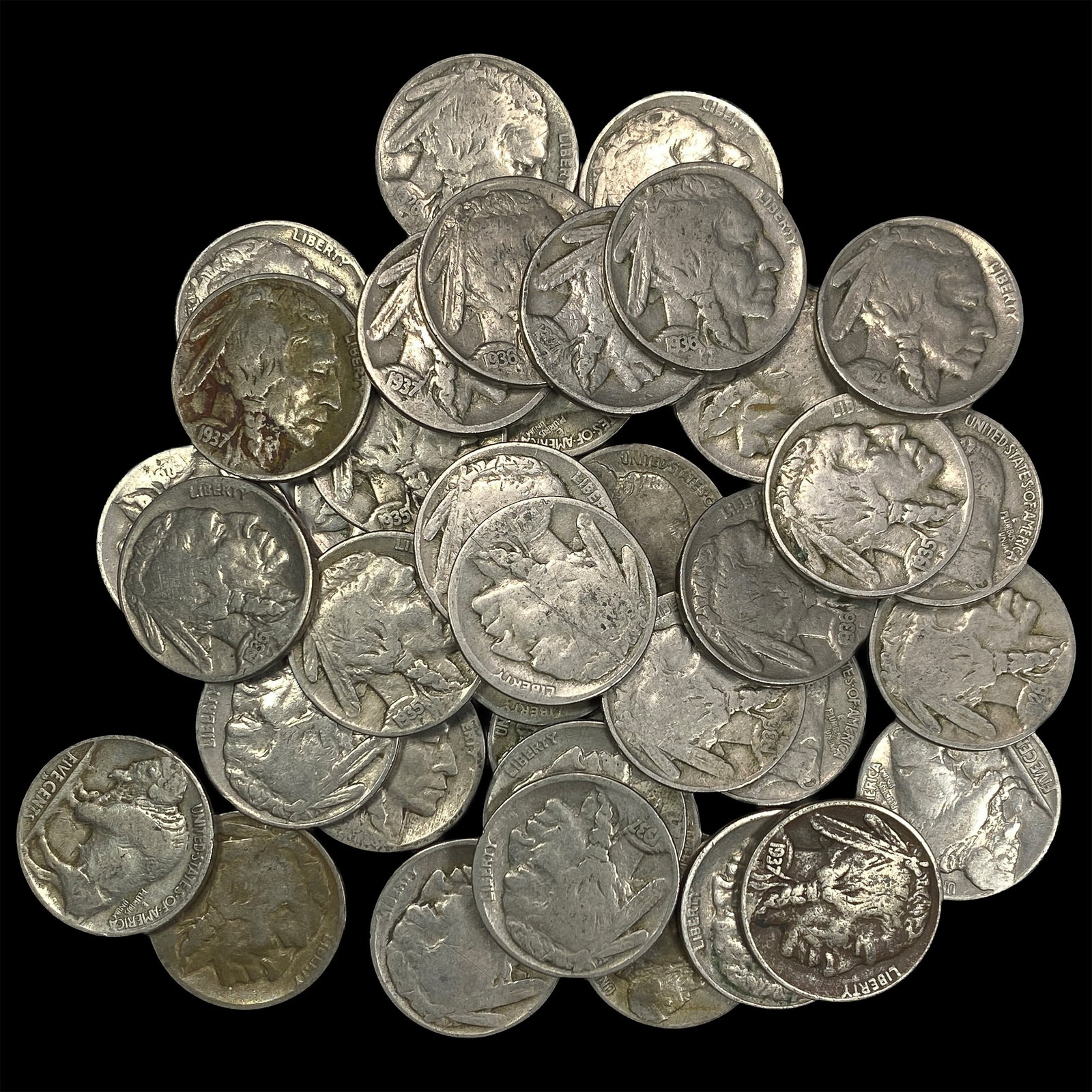 [40 Coins] Buffalo Nickel Full Dates (1 of 2)