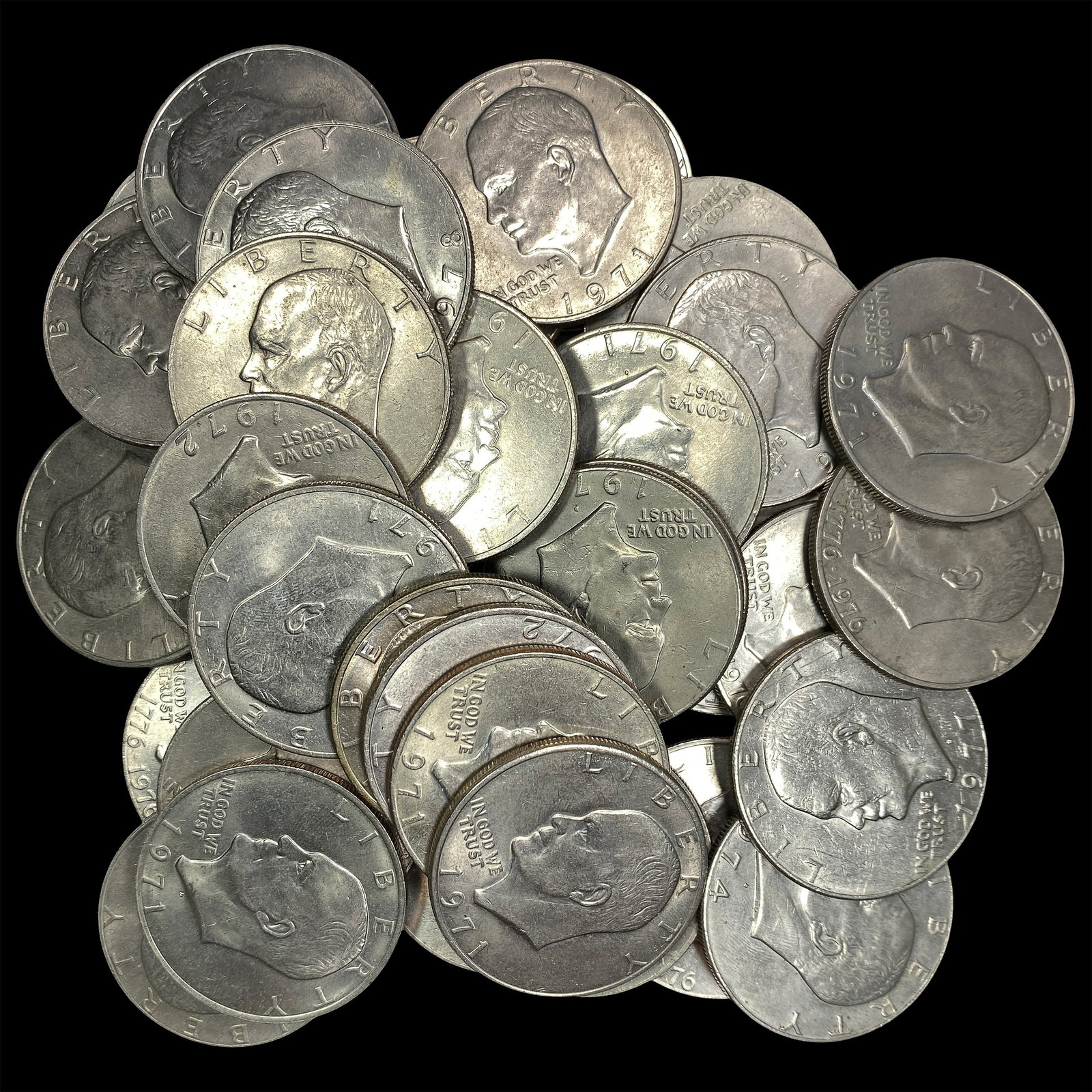 Mixed Dates Eisenhower Dollar: Mixed Dates Eisenhower Dollar