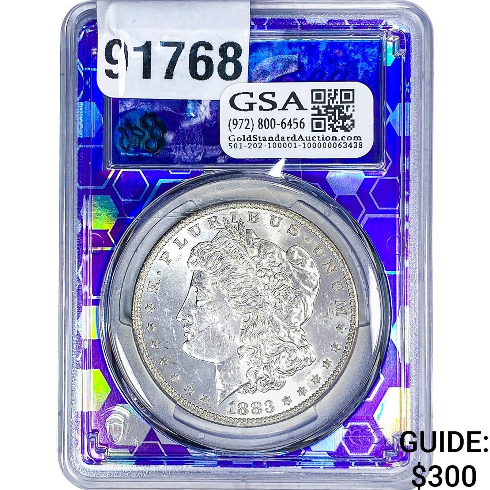 1883-O Morgan Silver Dollar PCGS MS63: 1883-O Morgan Silver Dollar PCGS MS63