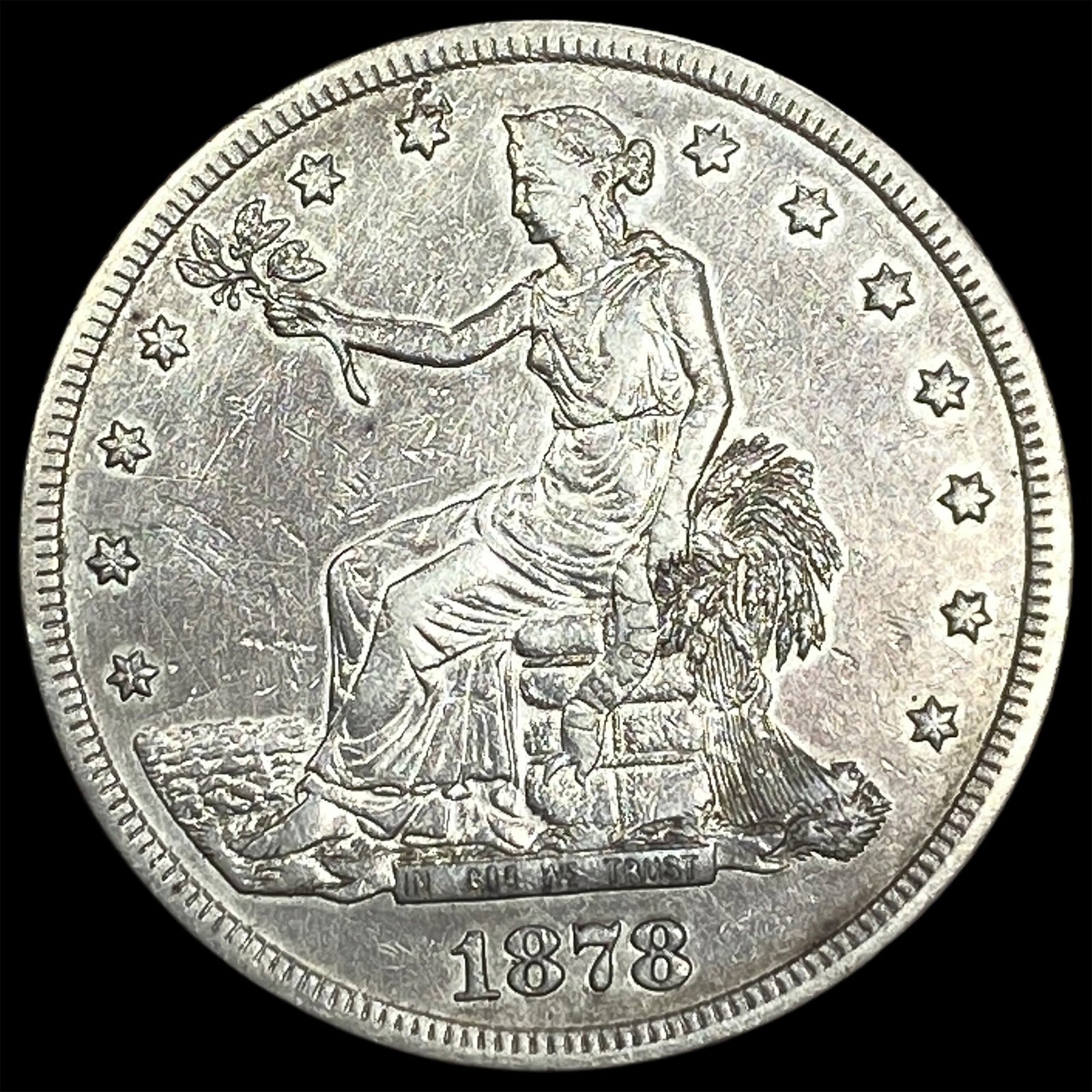 1878-S Silver Trade Dollar (1 of 2)