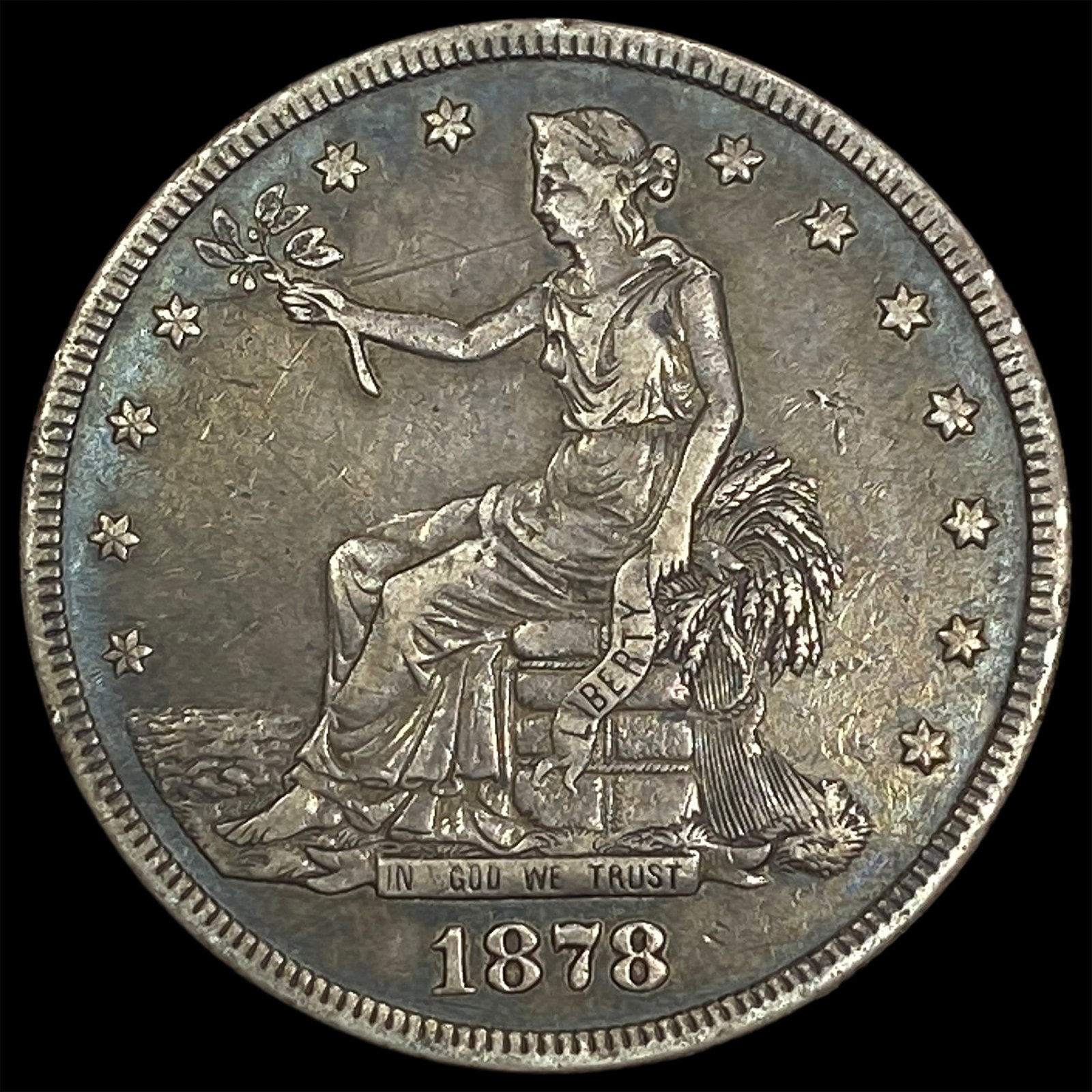 1878-S Silver Trade Dollar (1 of 2)