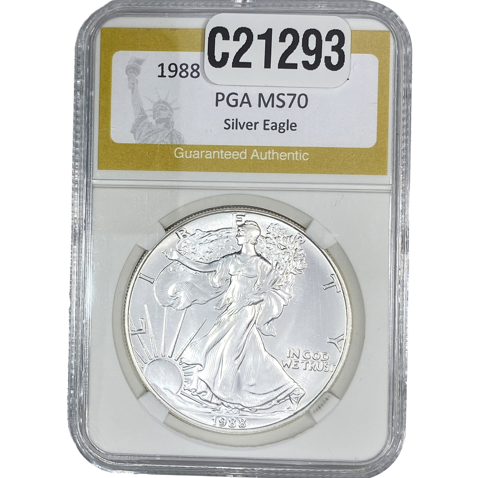 1988 Silver Eagle PGA MS70 (1 of 2)