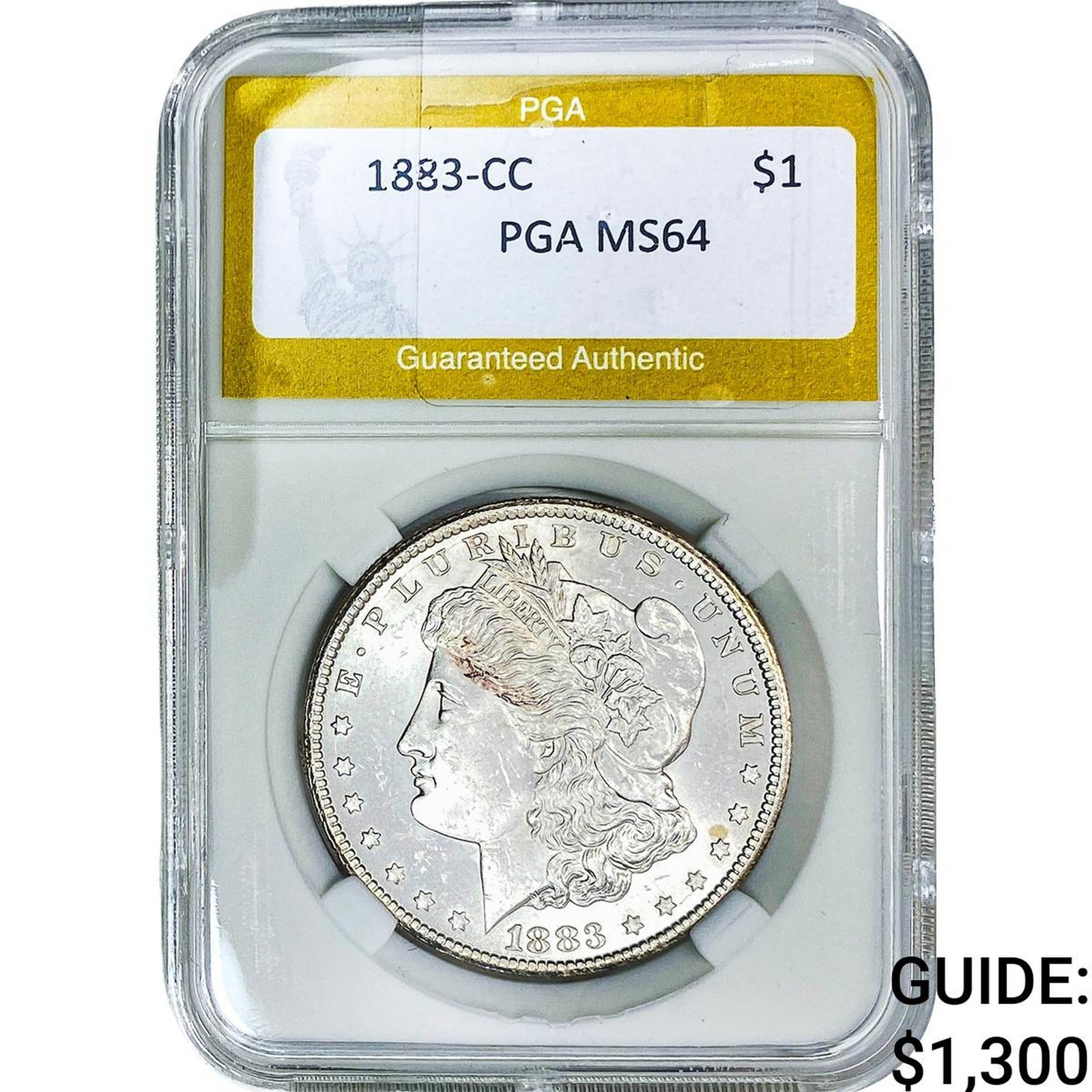 1883-CC Morgan Silver Dollar PGA MS64 (1 of 2)