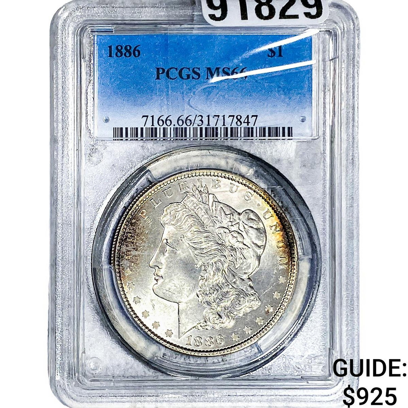 1886 Morgan Silver Dollar PCGS MS66 (1 of 2)