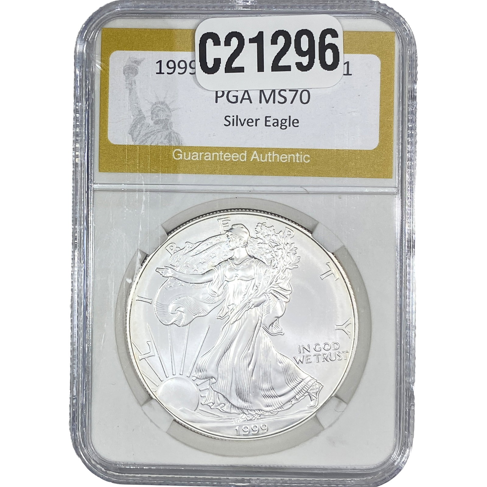 1999 Silver Eagle PGA MS70: 1999 Silver Eagle PGA MS70