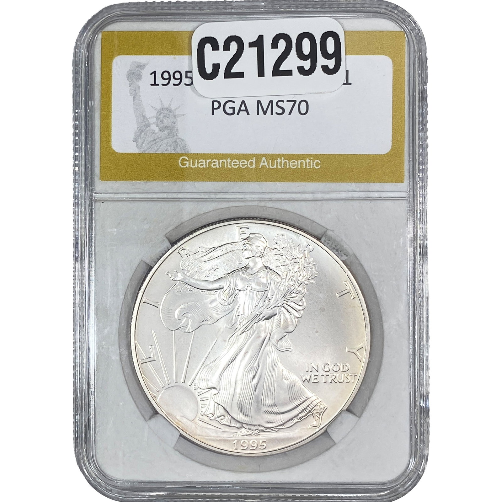 1995 Silver Eagle PGA MS70: 1995 Silver Eagle PGA MS70
