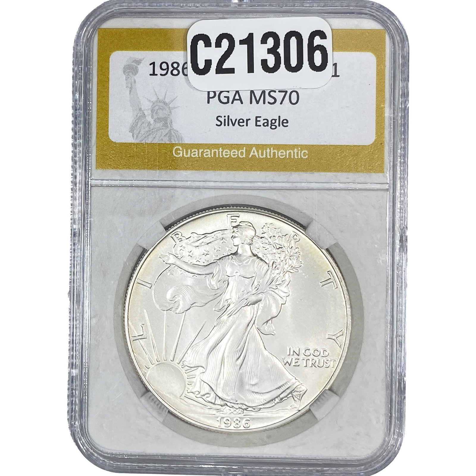 1986 Silver Eagle PGA MS70 (1 of 2)