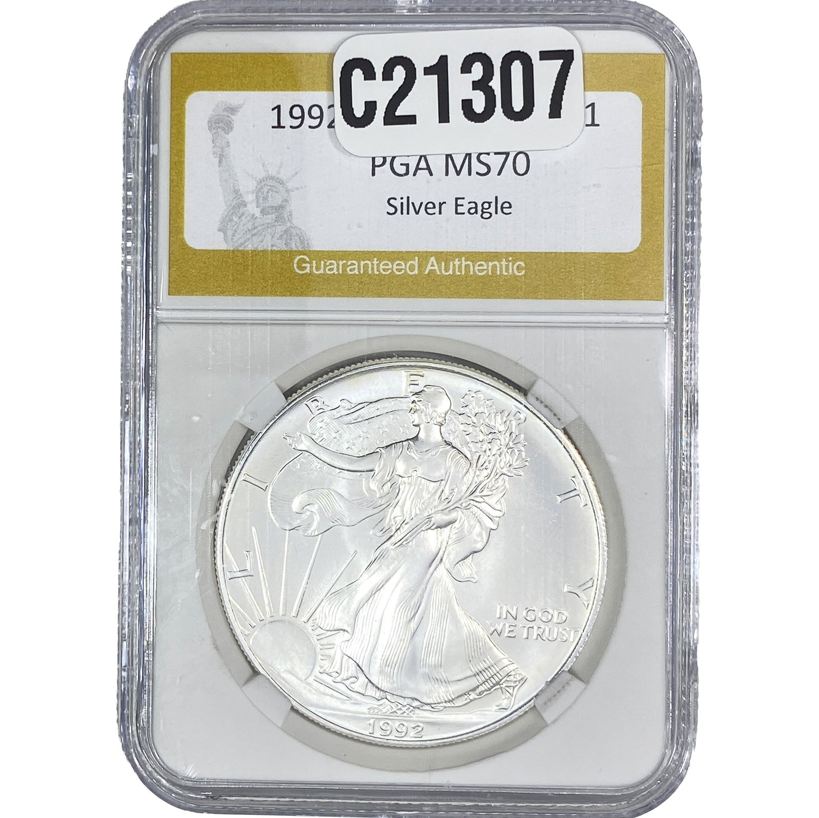 1992 Silver Eagle PGA MS70 (1 of 2)