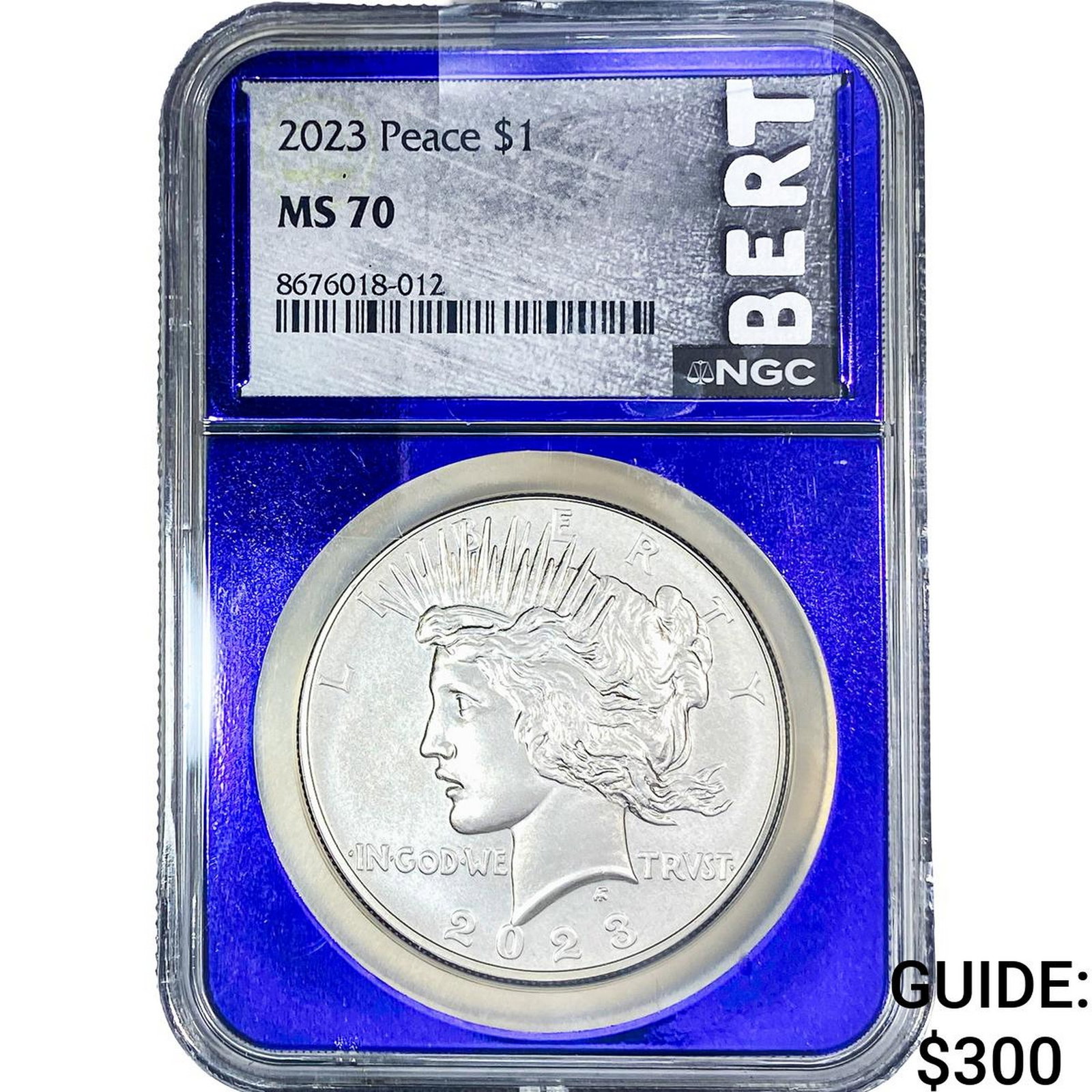 2023 Silver Peace Dollar NGC MS70 (1 of 2)