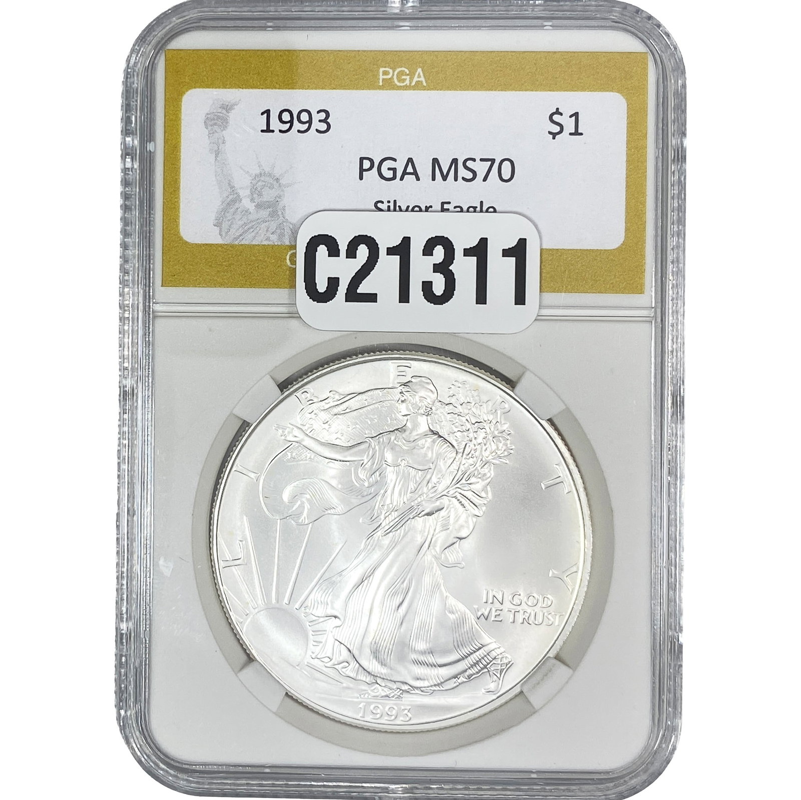 1993 Silver Eagle PGA MS70 (1 of 2)