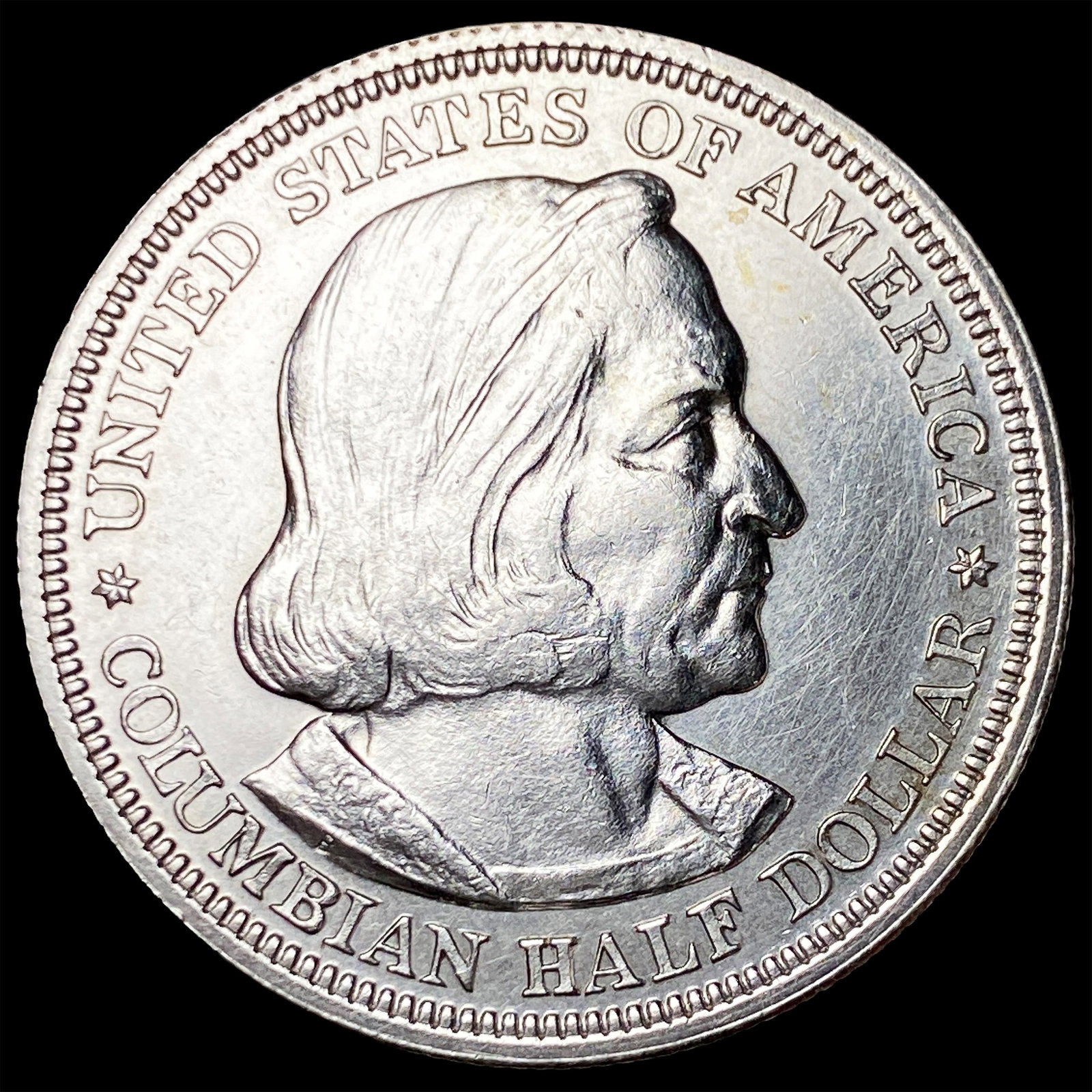 1892 Silver Columbian Expo Half Dollar UNCIRCULATED: 1892 Silver Columbian Expo Half Dollar UNCIRCULATED