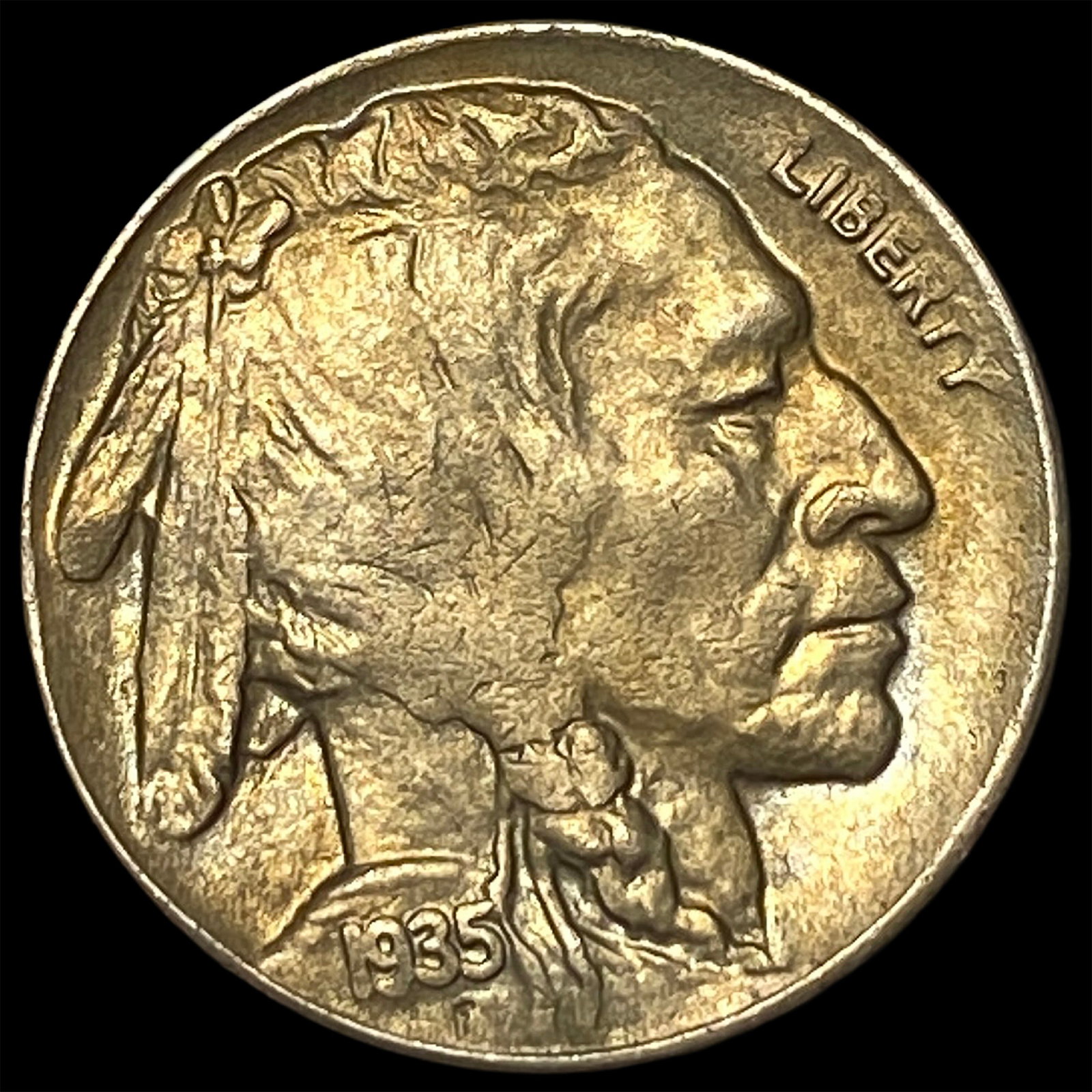 1935-D Buffalo Nickel UNCIRCULATED: 1935-D Buffalo Nickel UNCIRCULATED
