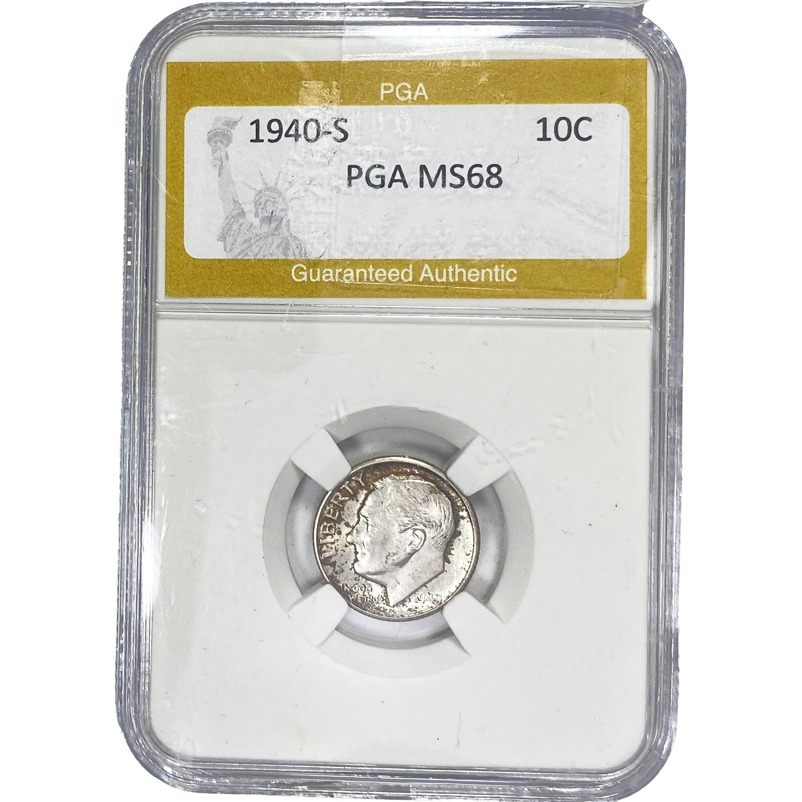 1940-S Roosevelt Dime PGA MS68 (1 of 2)