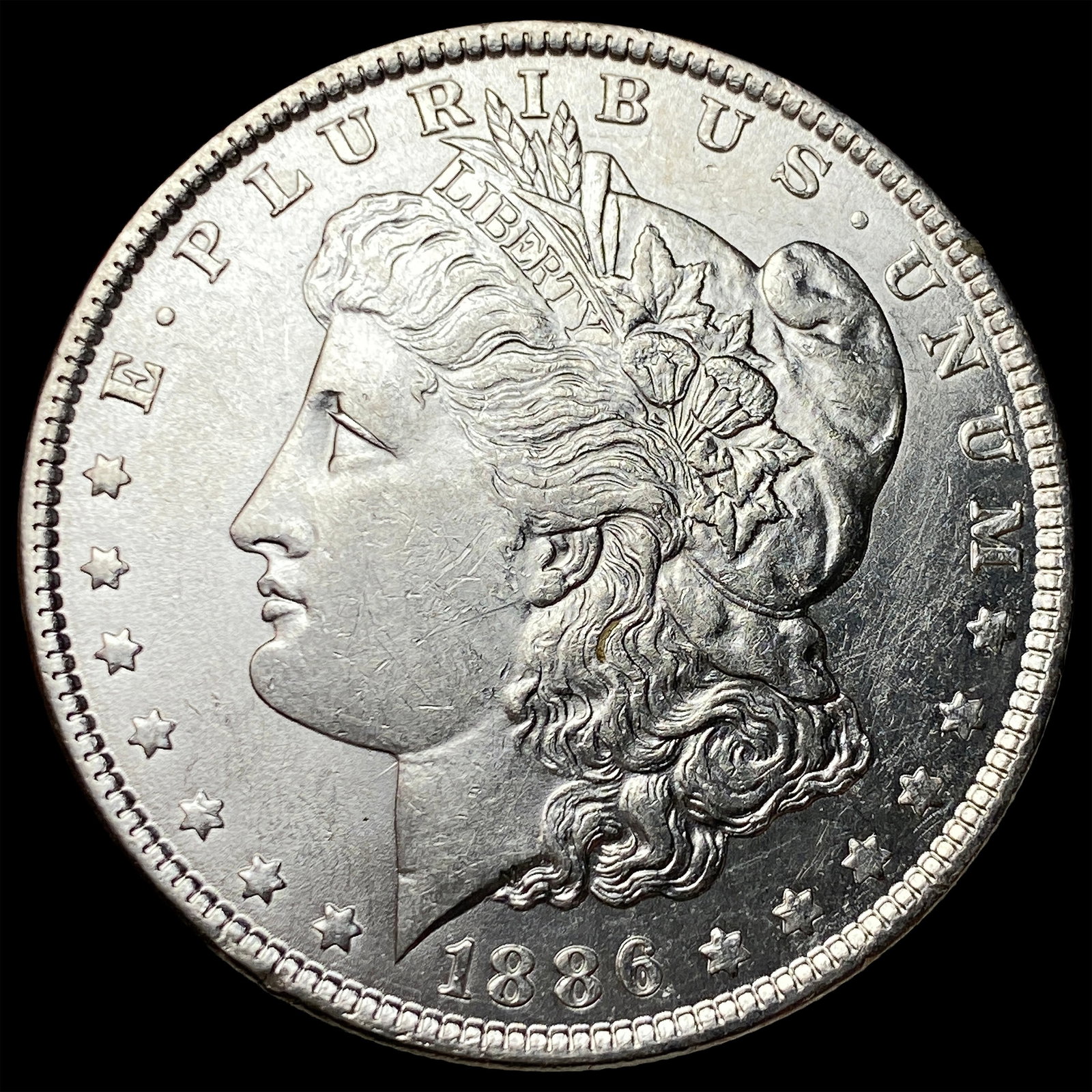 1886 Morgan Silver Dollar UNCIRCULATED: 1886 Morgan Silver Dollar UNCIRCULATED
