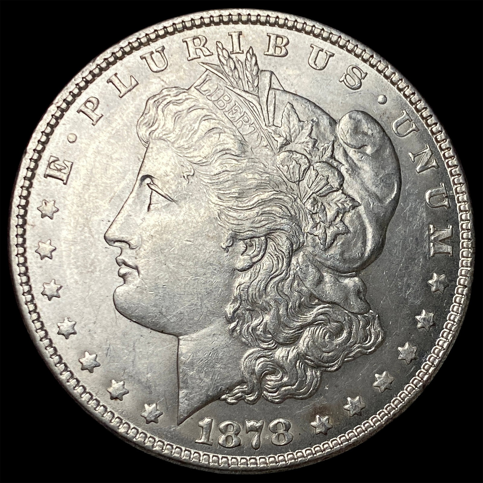 1878 Silver Morgan Dollar UNCIRCULATED: 1878 Silver Morgan Dollar UNCIRCULATED