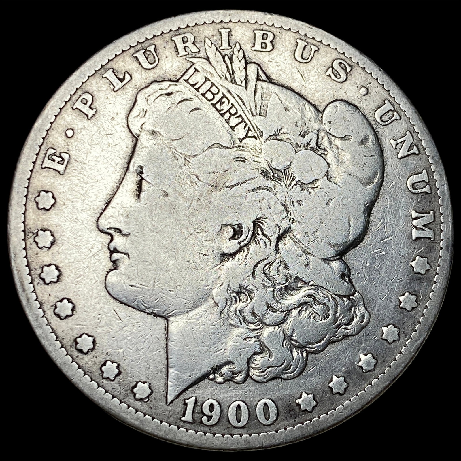 1900-O/CC Silver Morgan Dollar LIGHTLY CIRCULATED: 1900-O/CC Silver Morgan Dollar LIGHTLY CIRCULATED