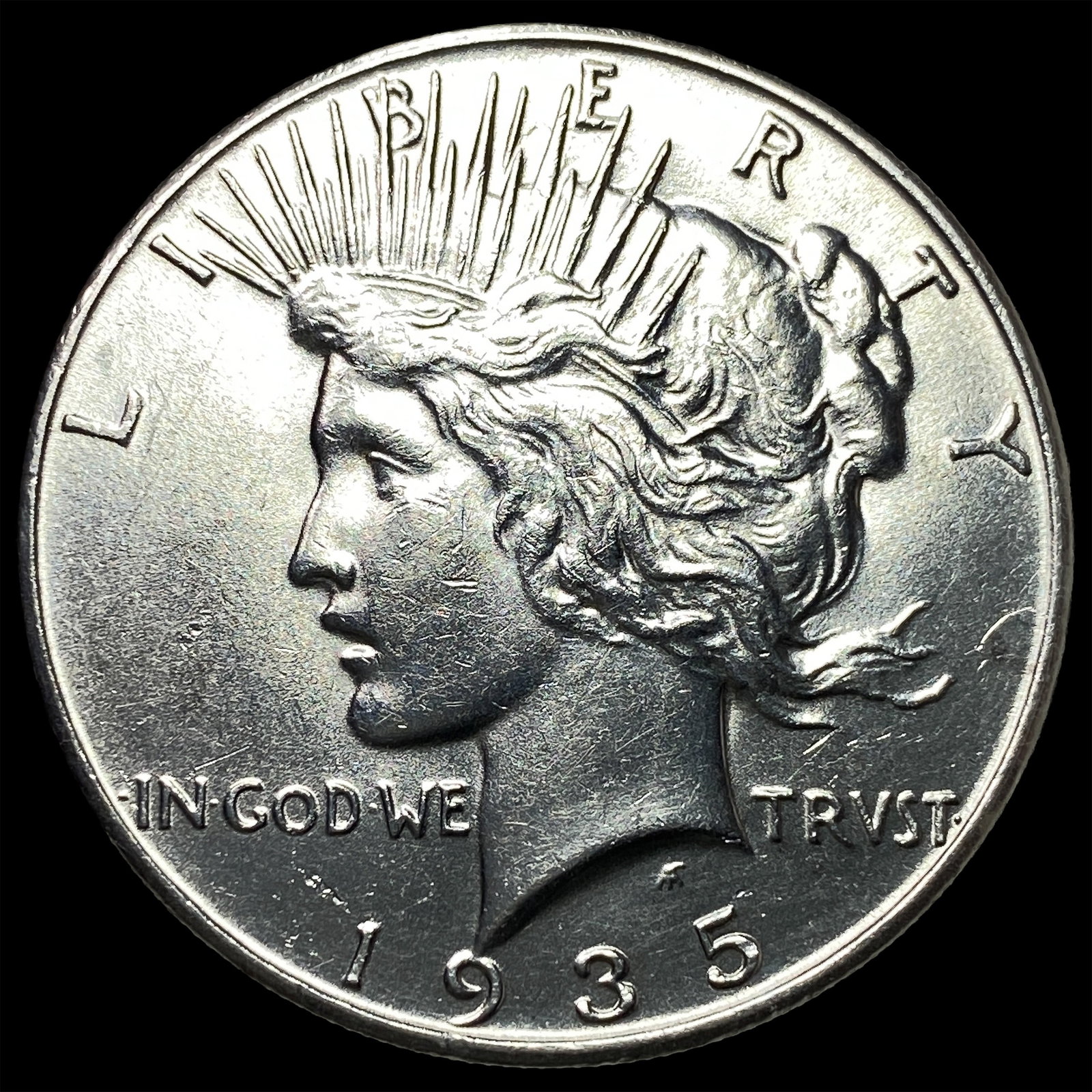 1935 Silver Peace Dollar CHOICE BU: 1935 Silver Peace Dollar CHOICE BU
