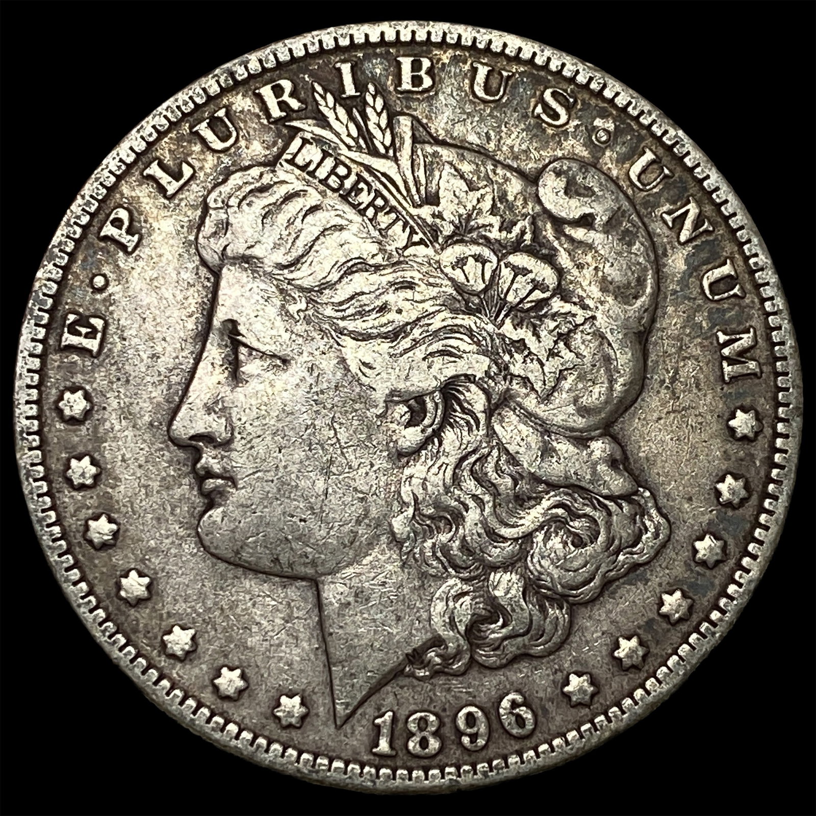 1896-O Silver Morgan Dollar NEARLY UNCIRCULATED: 1896-O Silver Morgan Dollar NEARLY UNCIRCULATED