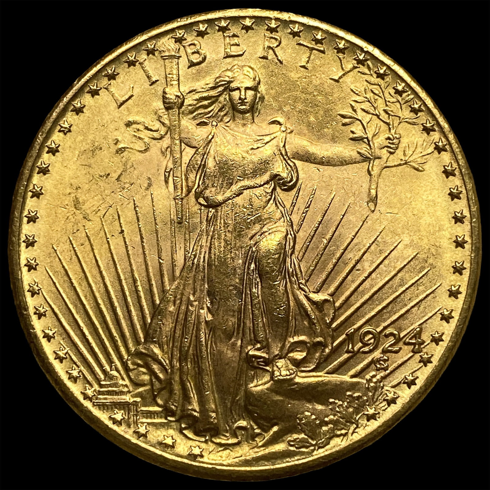 1924 $20 Saint-Gaudens Double Eagle UNCIRCULATED (1 of 2)