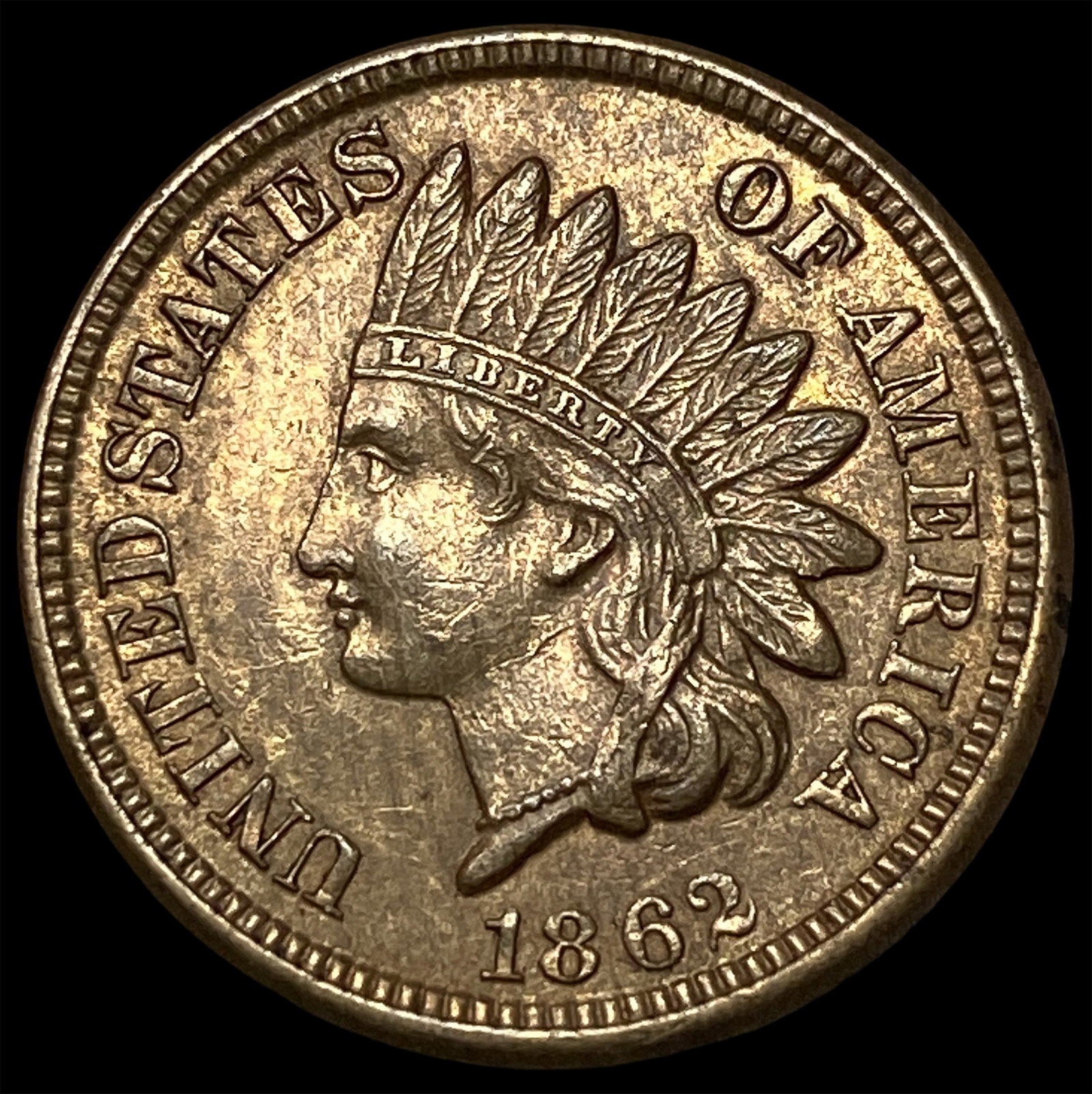 1862 Indian Head Cent UNCIRCULATED (1 of 2)