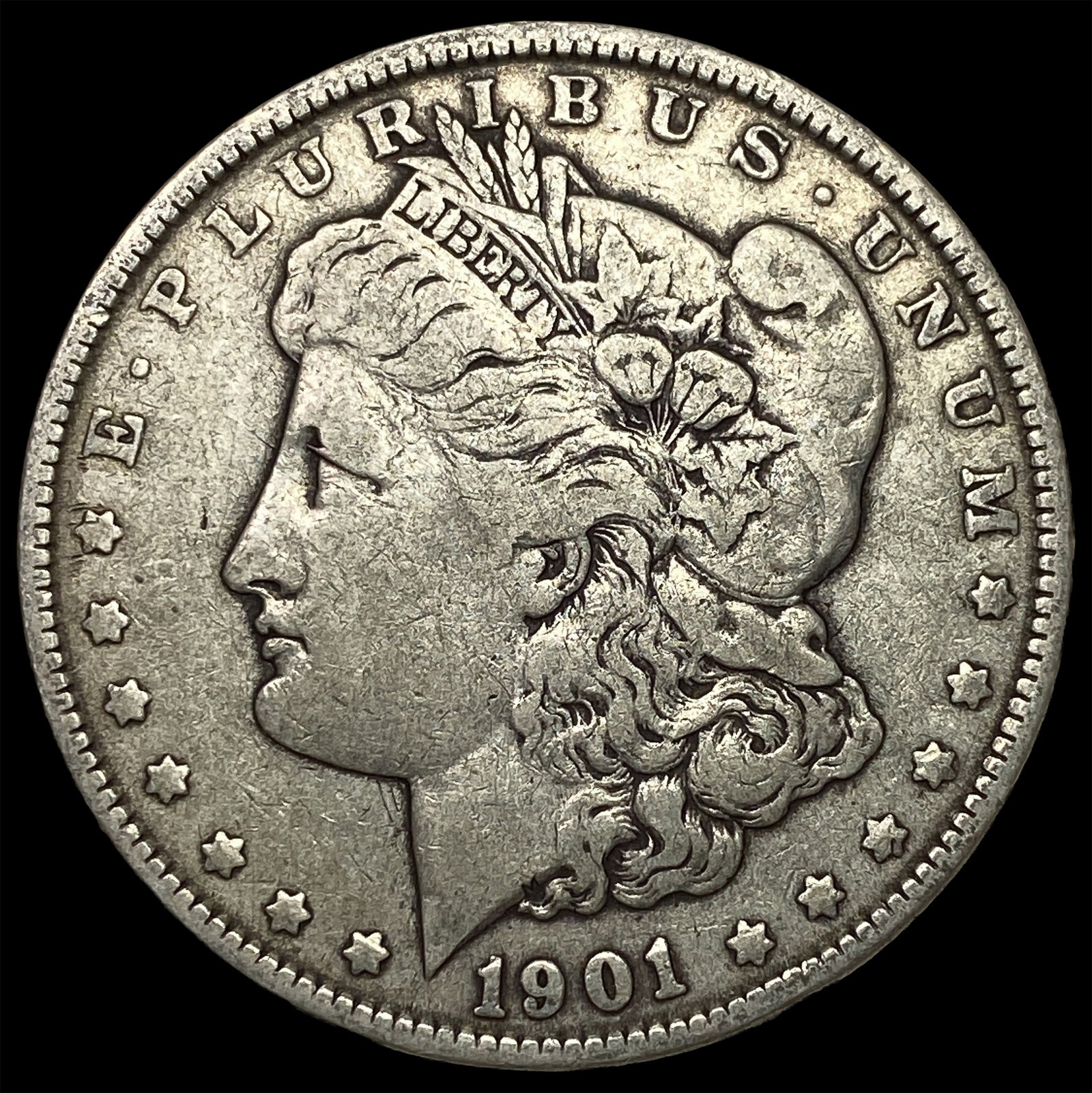 1901 Morgan Silver Dollar NEARLY UNCIRCULATED (1 of 2)