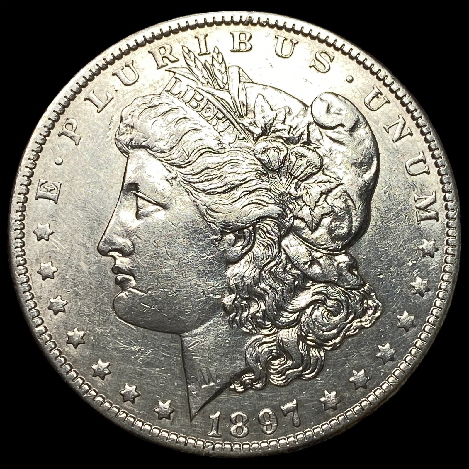 1897-O Silver Morgan Dollar CHOICE AU: 1897-O Silver Morgan Dollar CHOICE AU