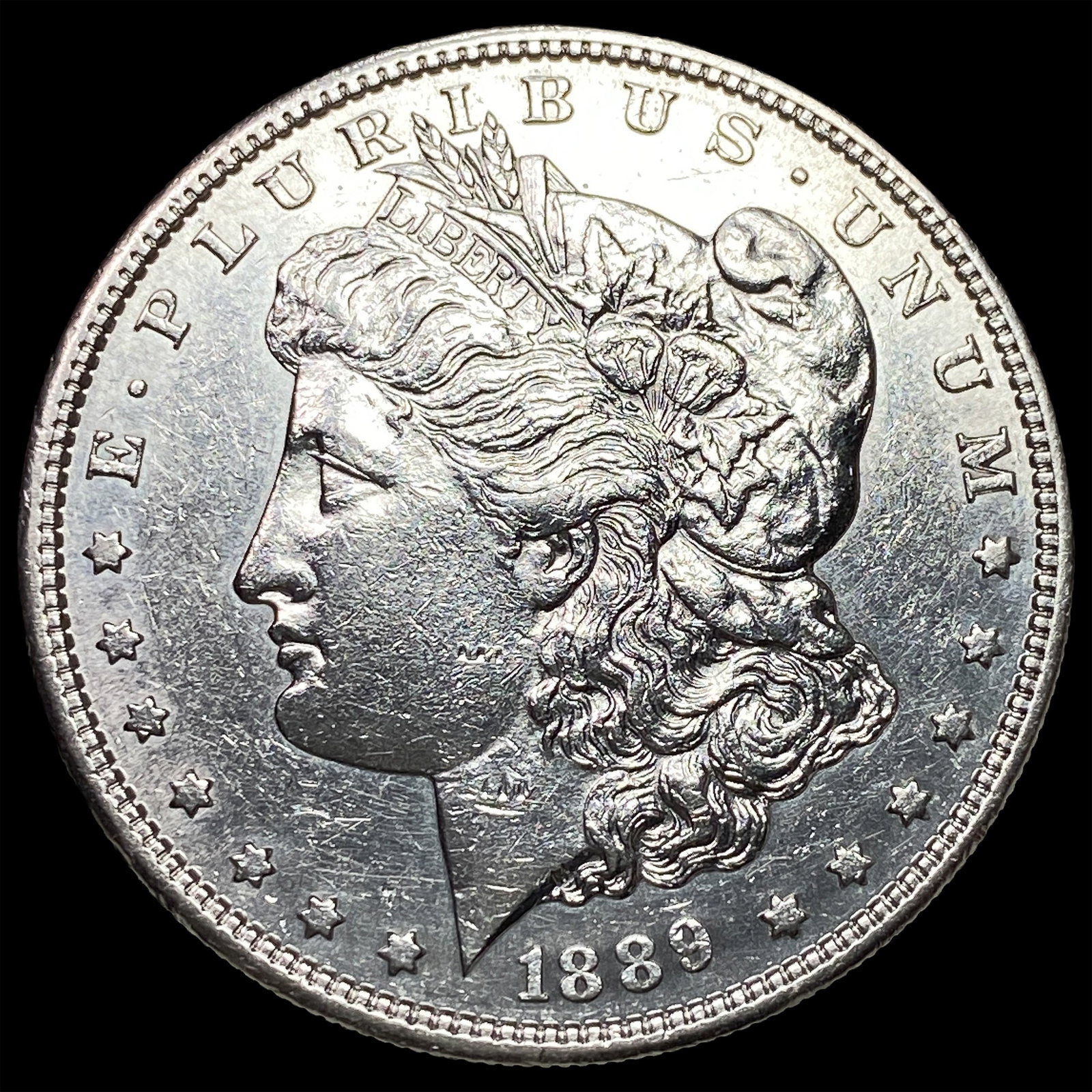 1889 Morgan Silver Dollar UNCIRCULATED: 1889 Morgan Silver Dollar UNCIRCULATED