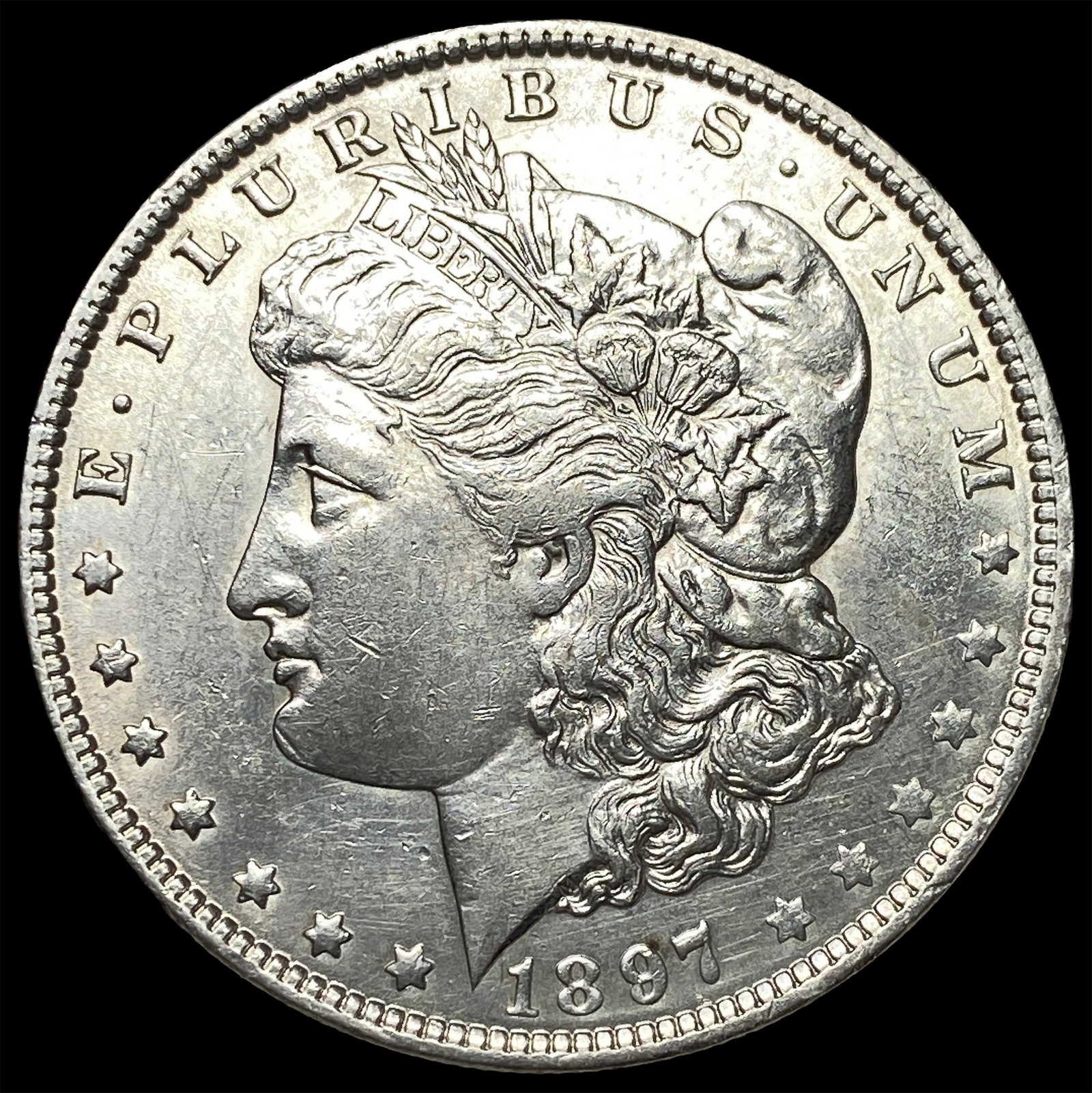 1897-O Silver Morgan Dollar CHOICE AU: 1897-O Silver Morgan Dollar CHOICE AU