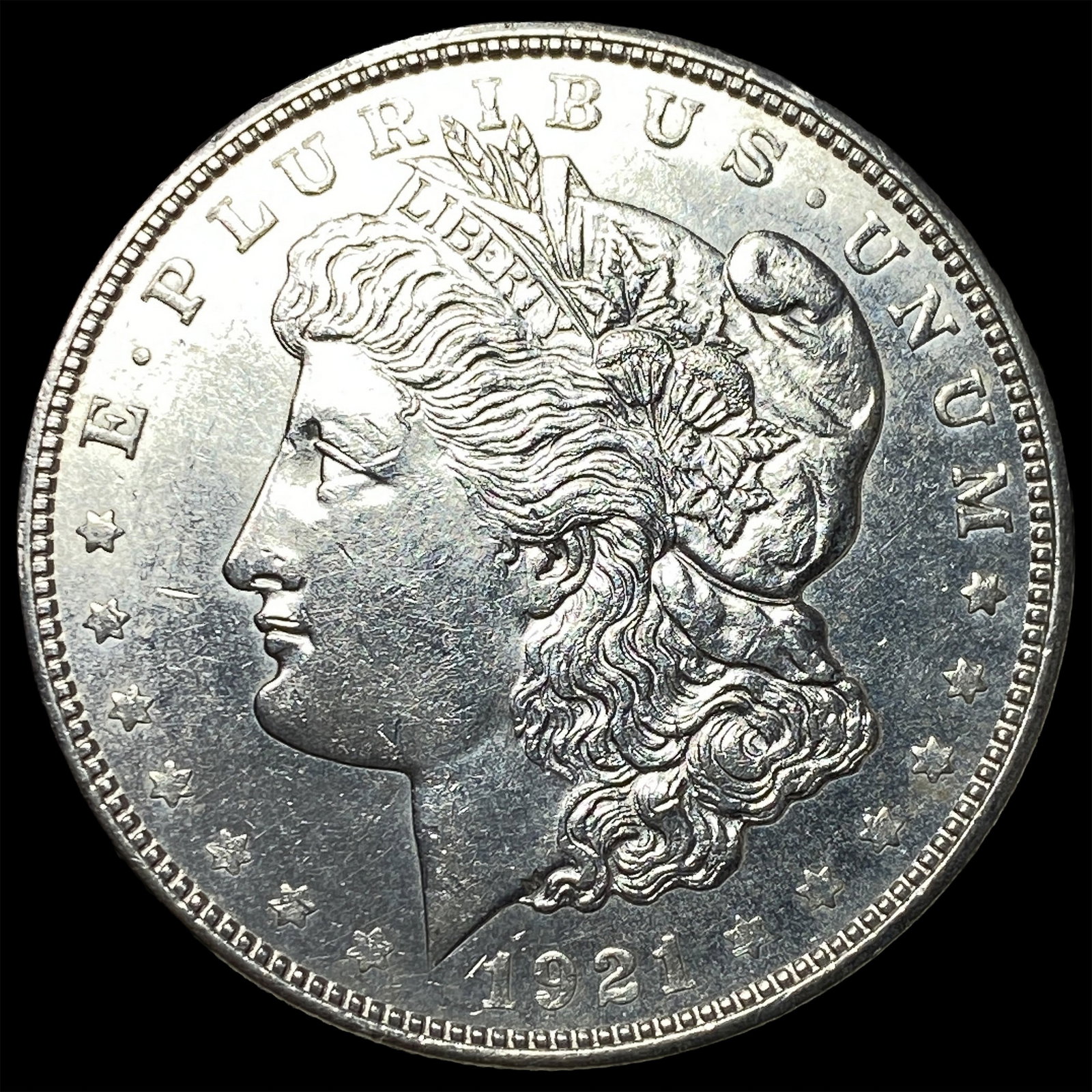 1921 Silver Morgan Dollar UNCIRCULATED: 1921 Silver Morgan Dollar UNCIRCULATED