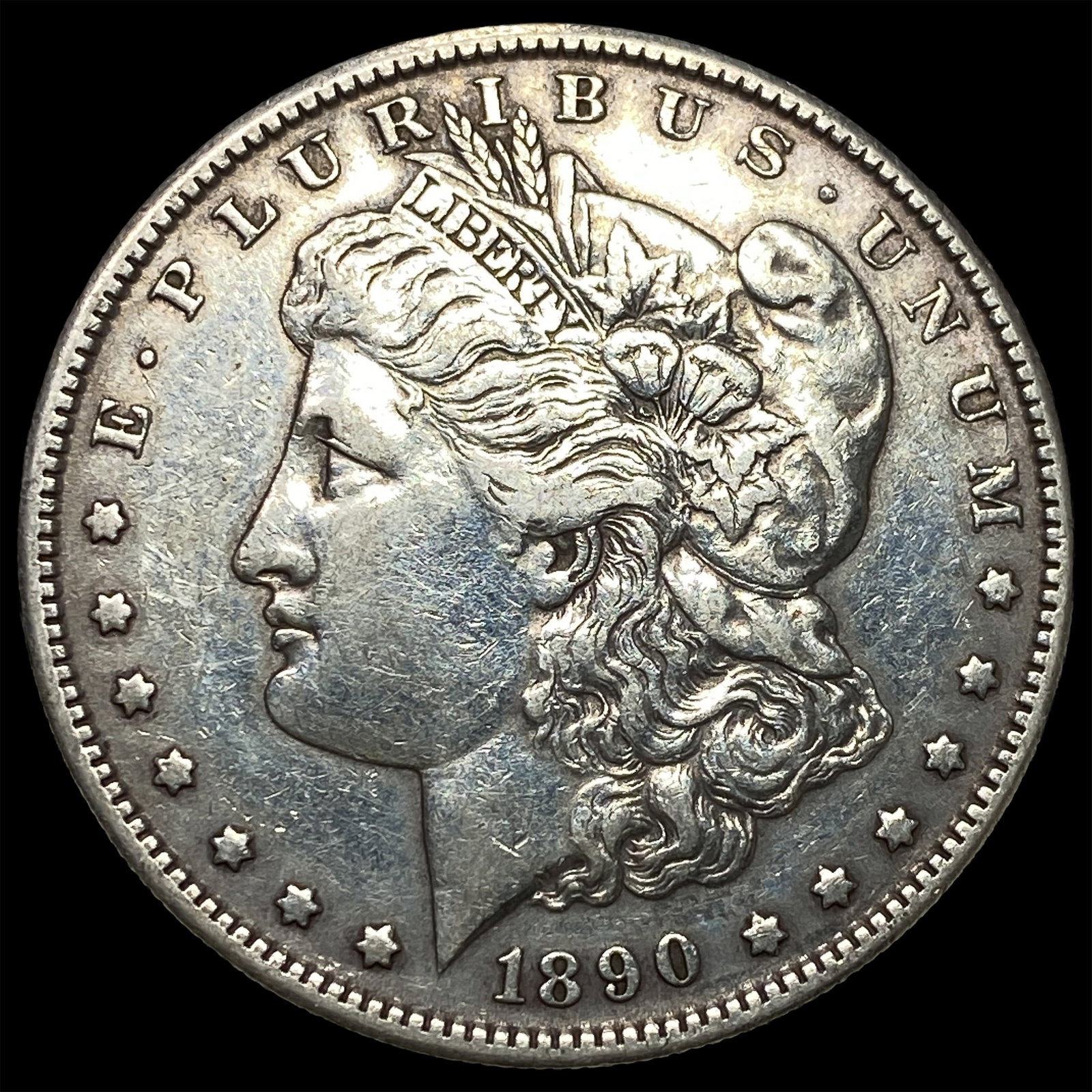 1890-O Silver Morgan Dollar NEARLY UNCIRCULATED: 1890-O Silver Morgan Dollar NEARLY UNCIRCULATED