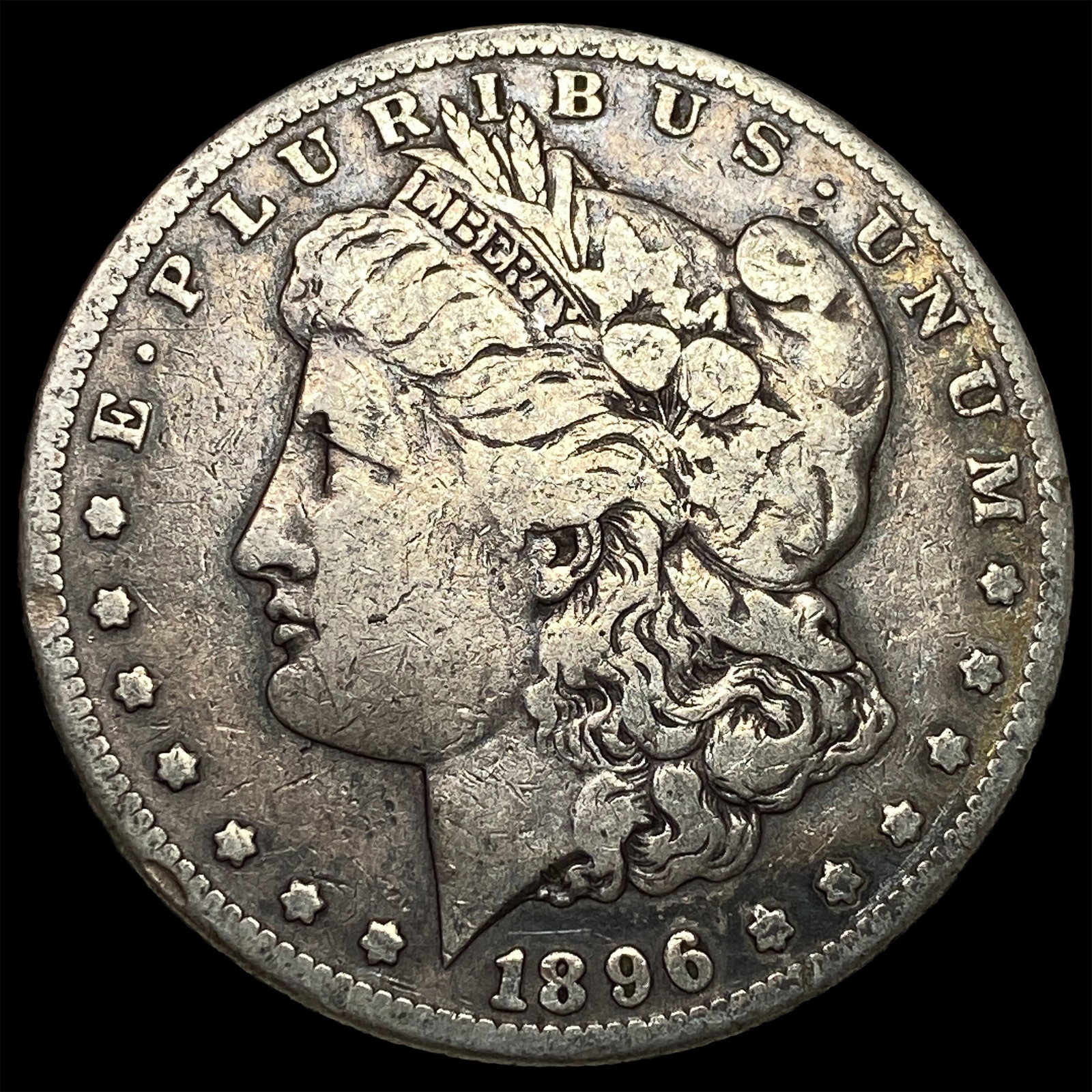 1896-S Silver Morgan Dollar LIGHTLY CIRCULATED: 1896-S Silver Morgan Dollar LIGHTLY CIRCULATED