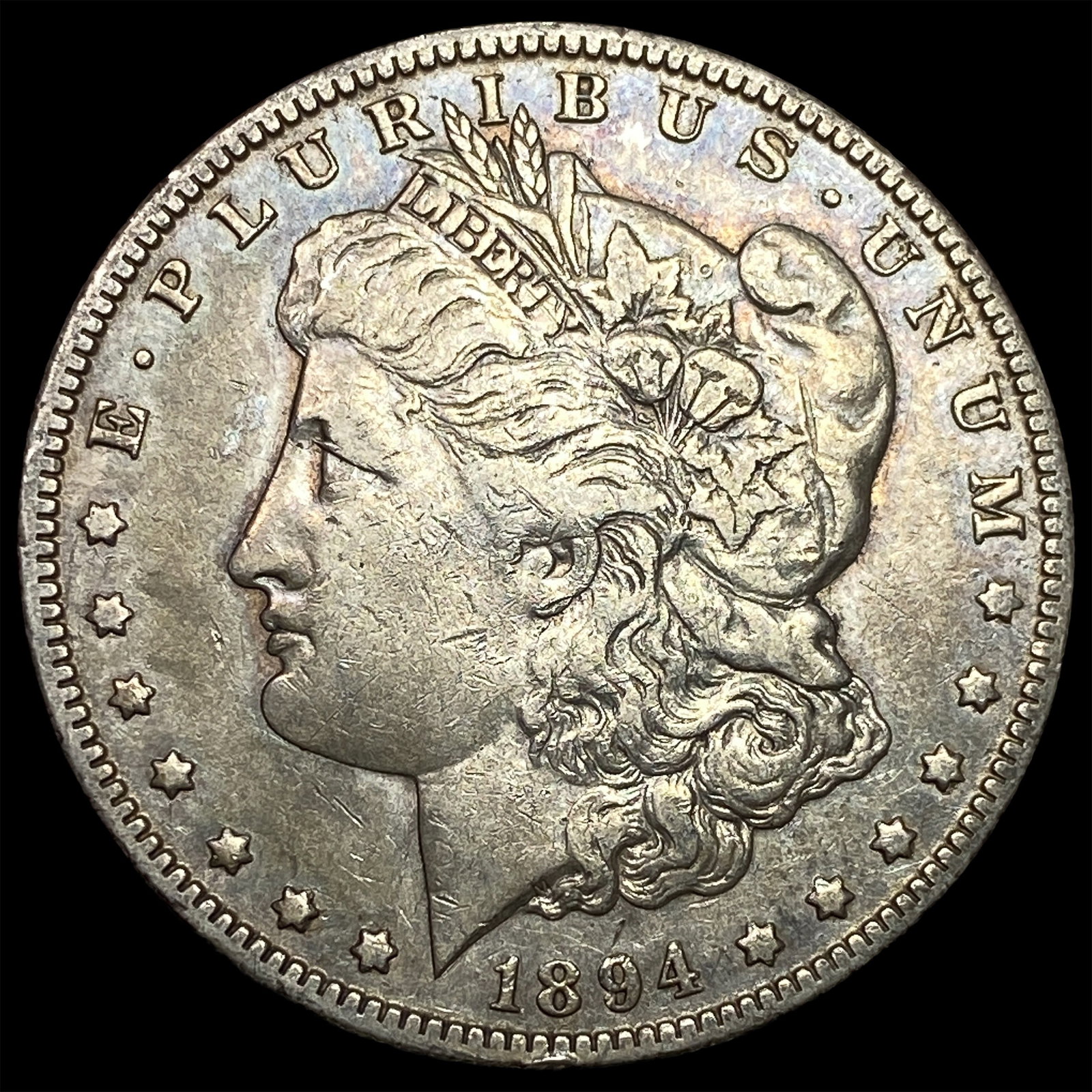1894-O Silver Morgan Dollar NEARLY UNCIRCULATED: 1894-O Silver Morgan Dollar NEARLY UNCIRCULATED