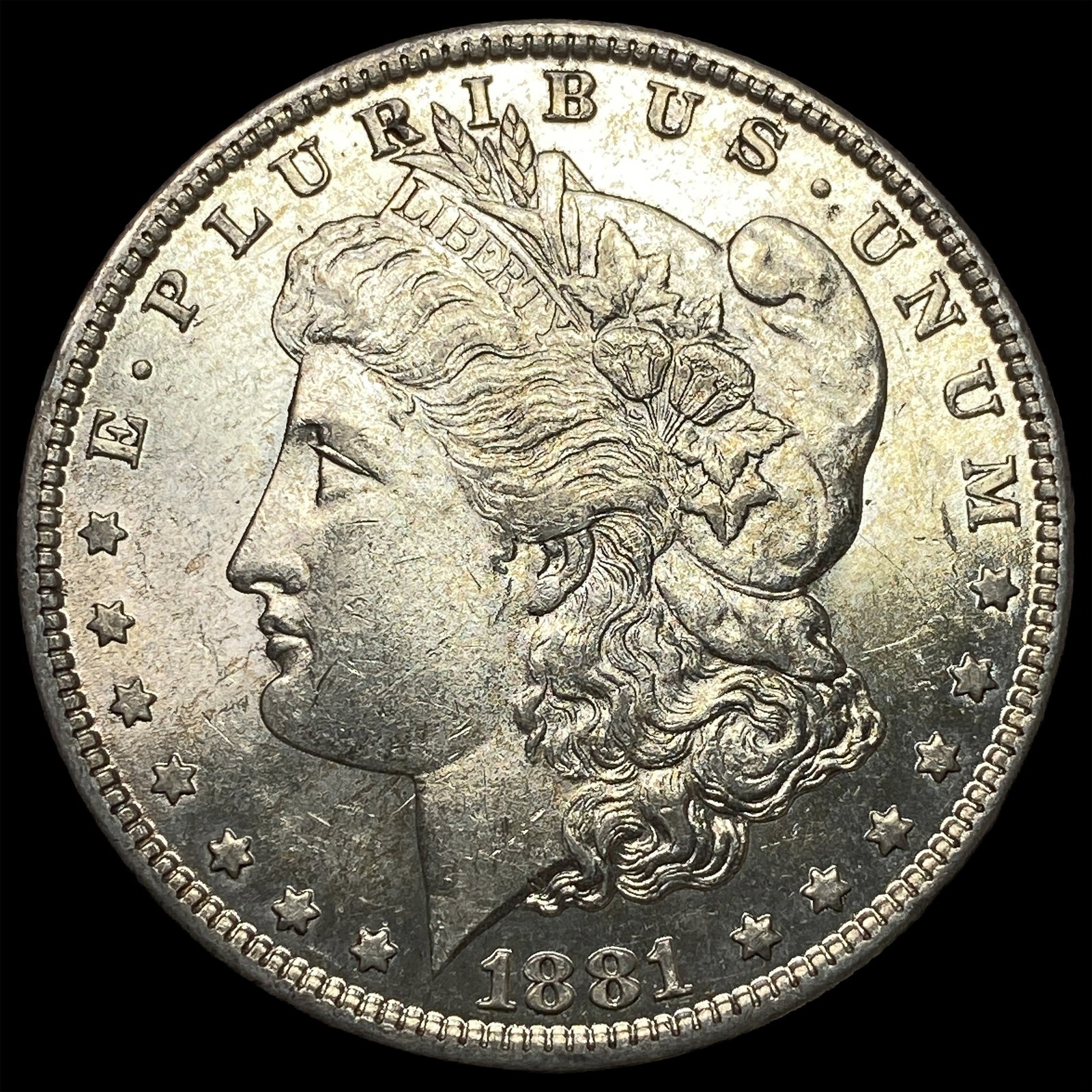 1881-O Silver Morgan Dollar CHOICE AU: 1881-O Silver Morgan Dollar CHOICE AU