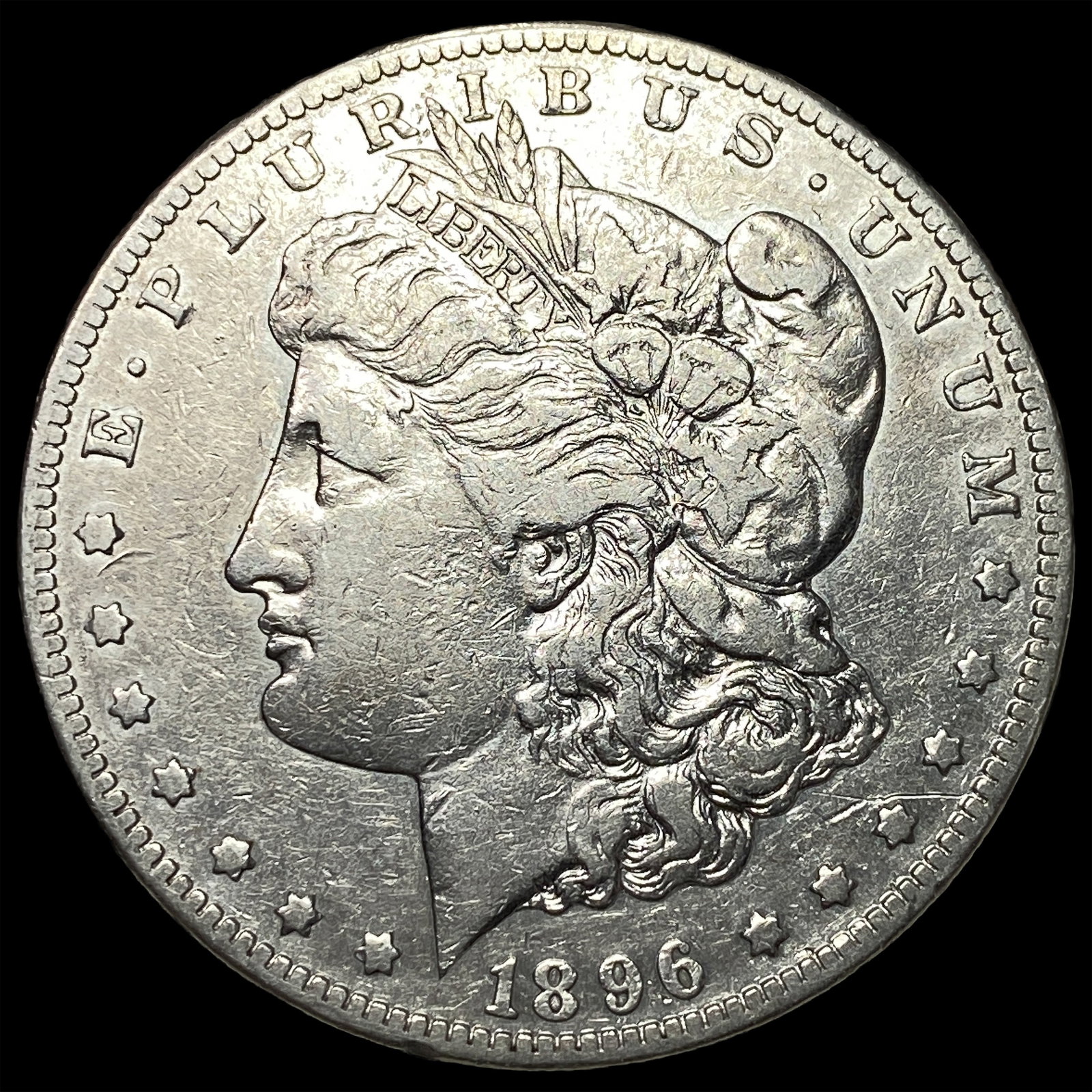 1896-S Silver Morgan Dollar LIGHTLY CIRCULATED (1 of 2)