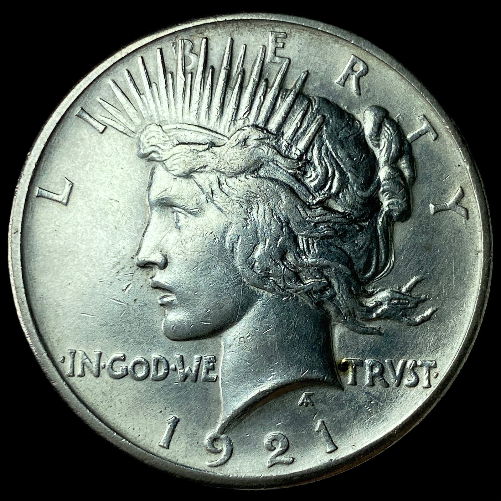 1921 Silver Peace Dollar UNCIRCULATED (1 of 2)