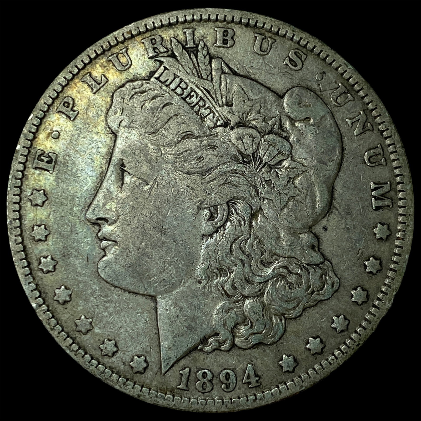 1894-O Silver Morgan Dollar NEARLY UNCIRCULATED: 1894-O Silver Morgan Dollar NEARLY UNCIRCULATED